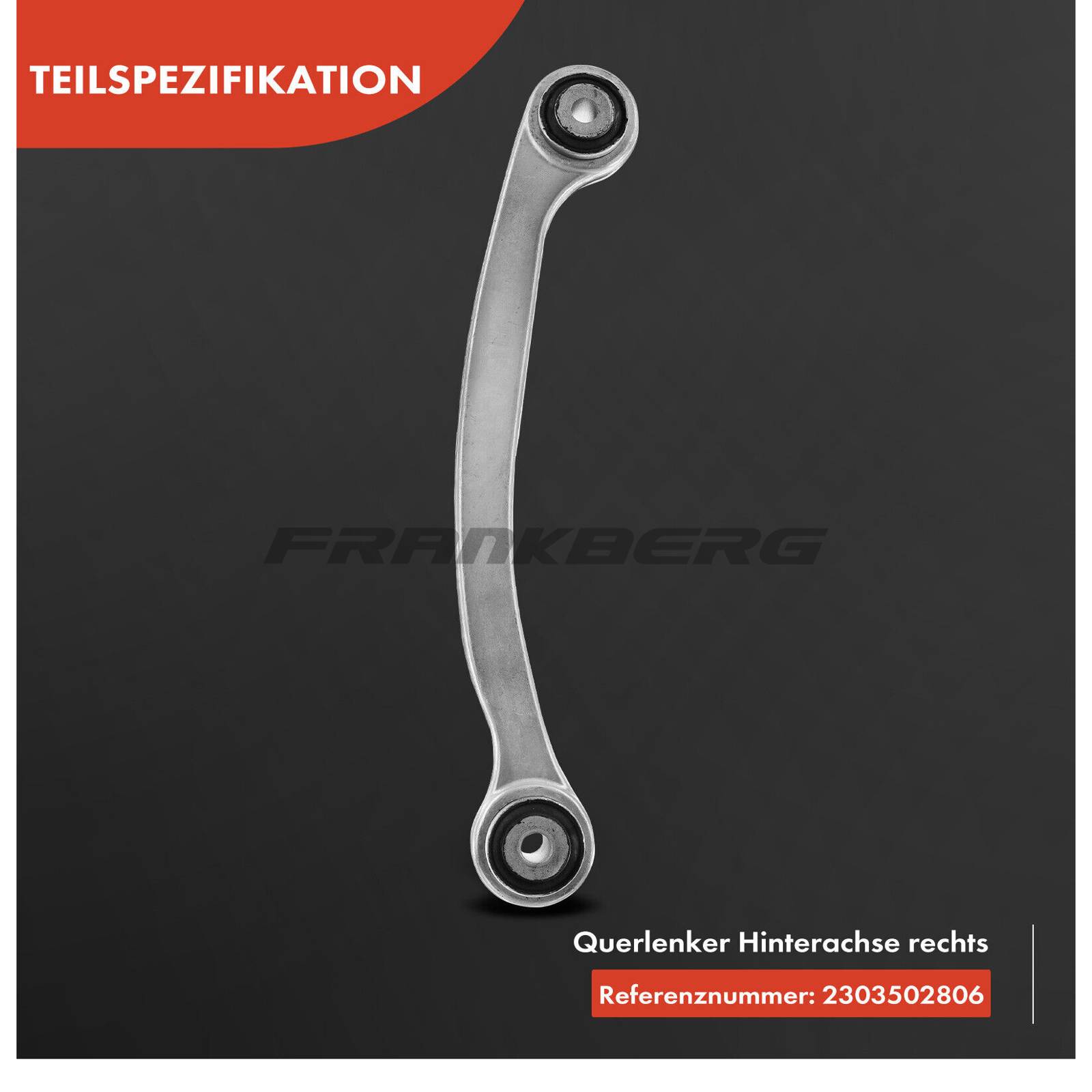 Control/Trailing Arm, wheel suspension