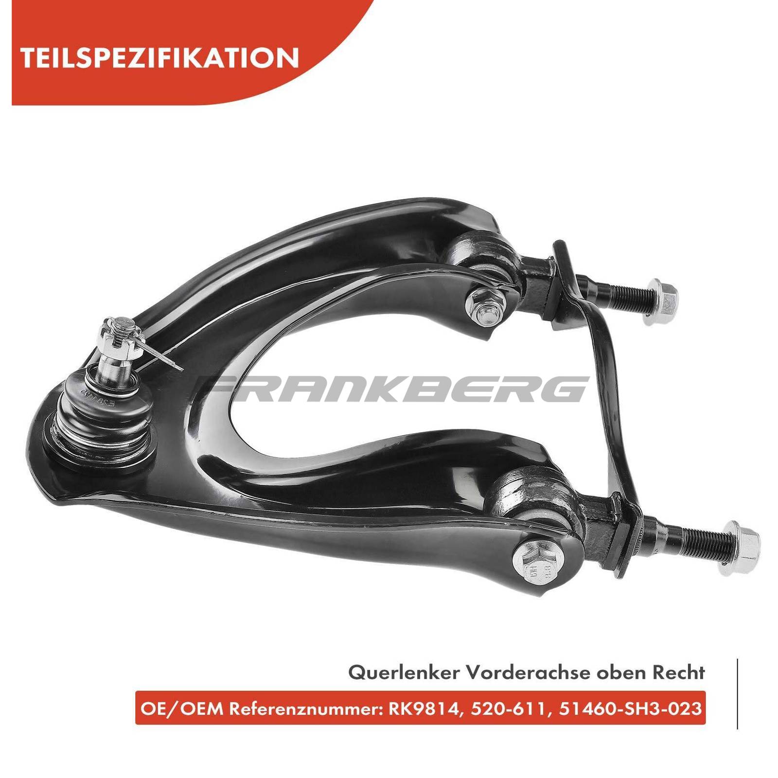 Control/Trailing Arm, wheel suspension
