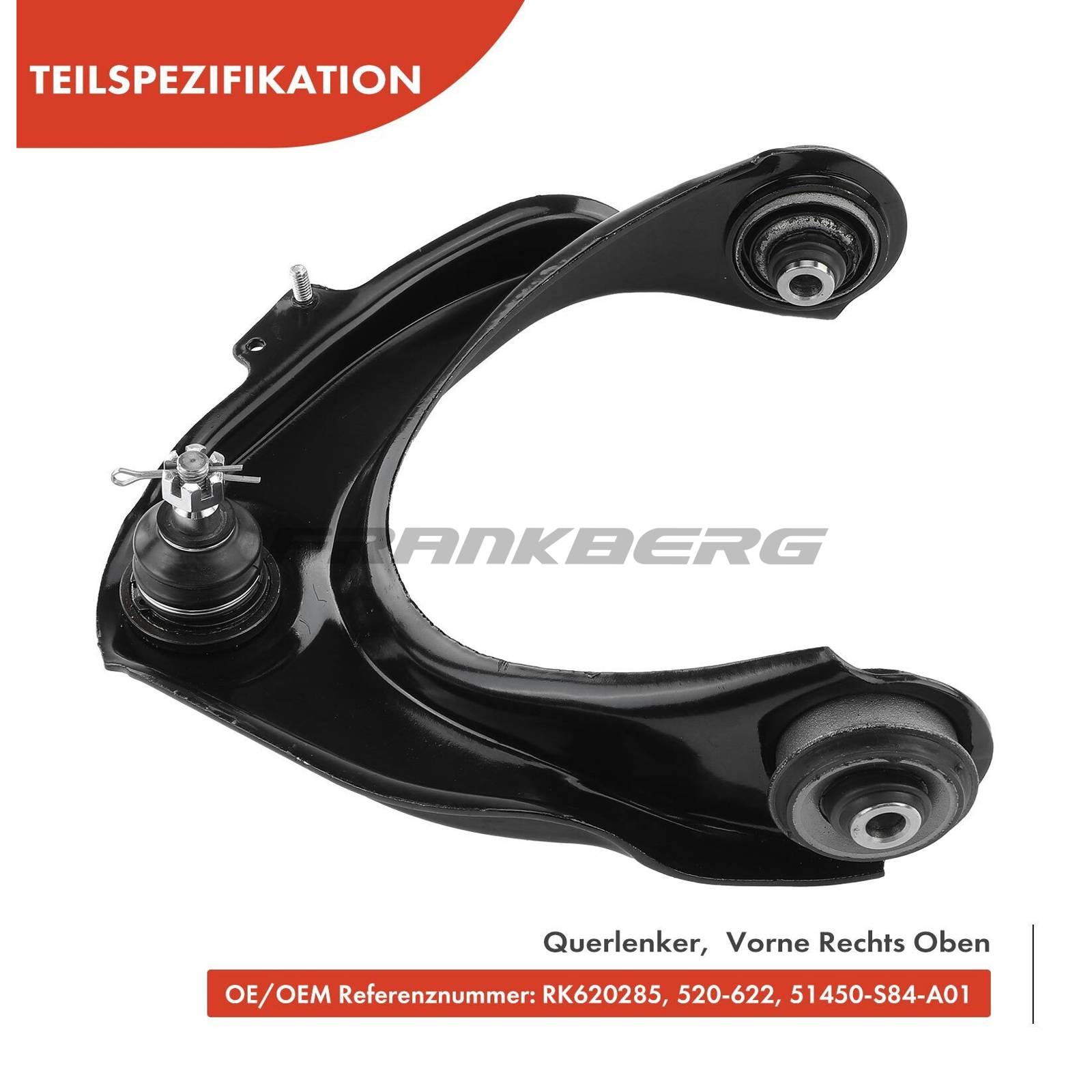Control/Trailing Arm, wheel suspension