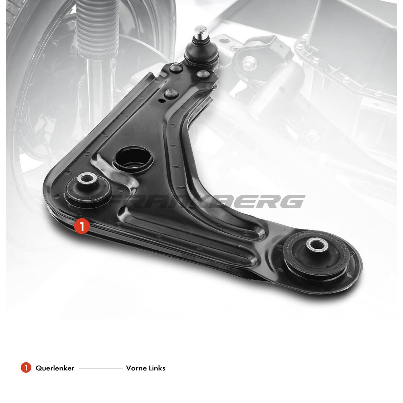 Control/Trailing Arm, wheel suspension (5481FB0006601)