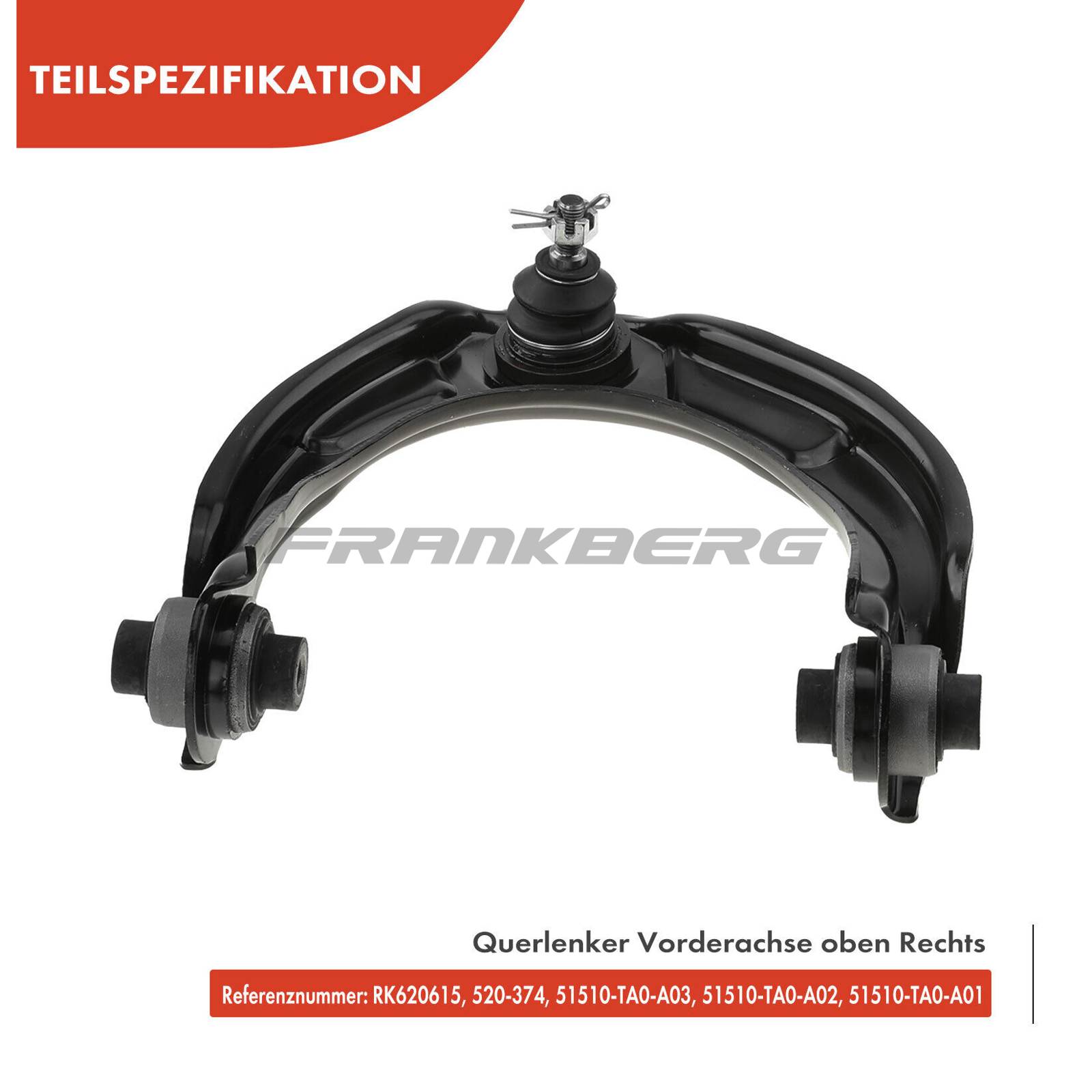 Control/Trailing Arm, wheel suspension