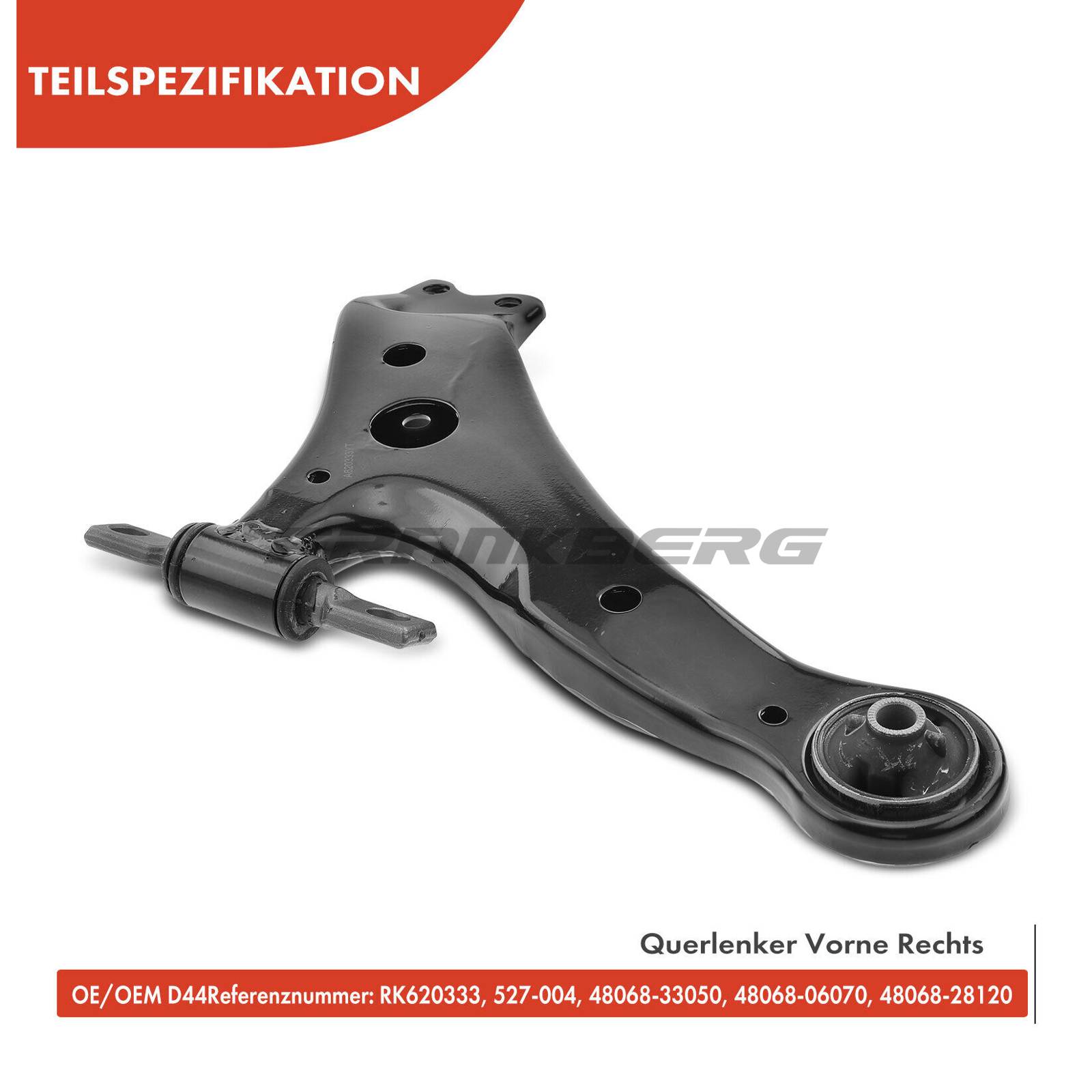 Control/Trailing Arm, wheel suspension
