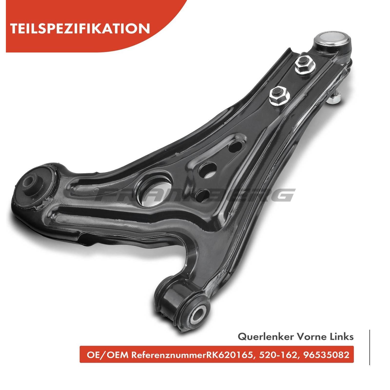 Control/Trailing Arm, wheel suspension