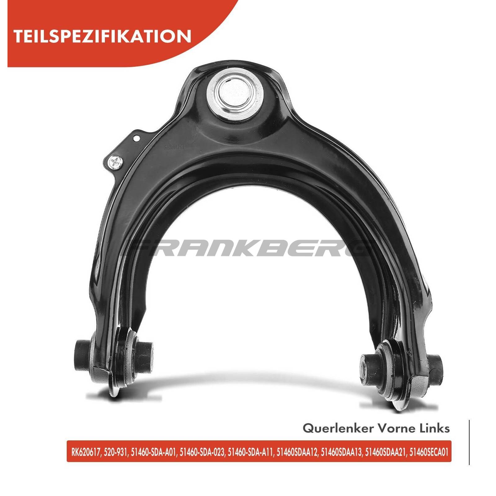 Control/Trailing Arm, wheel suspension