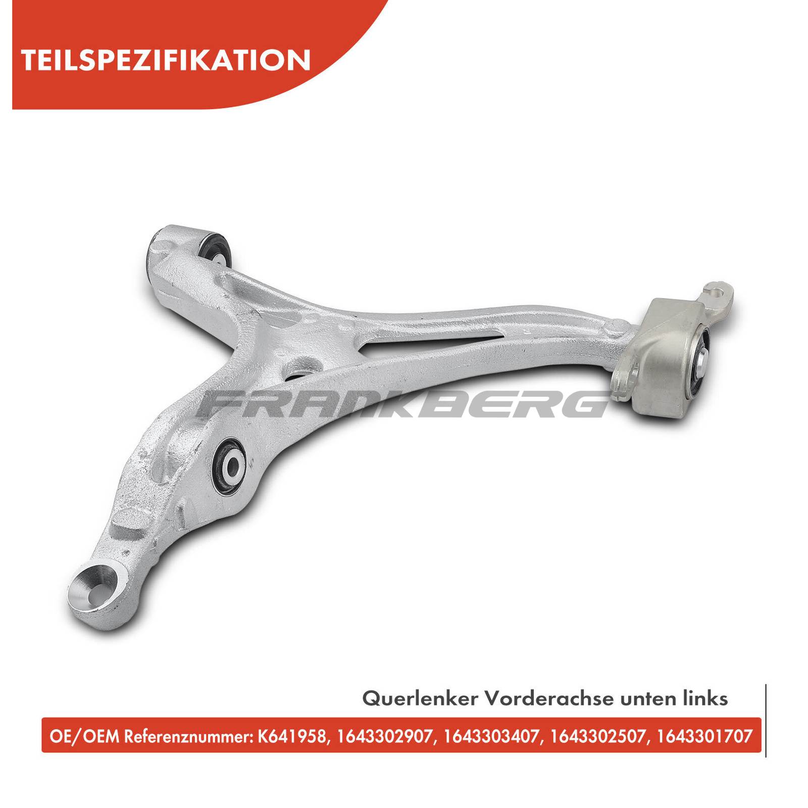 Control/Trailing Arm, wheel suspension (5481FB0006563)