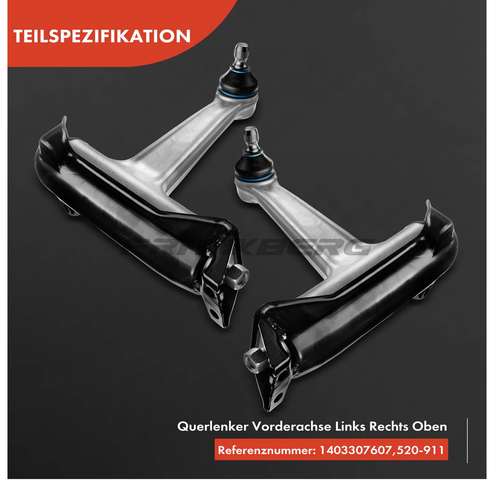 Control/Trailing Arm, wheel suspension