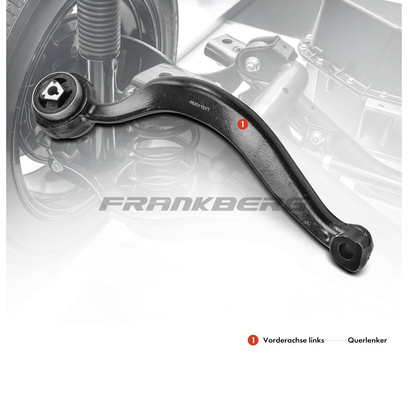 Control/Trailing Arm, wheel suspension