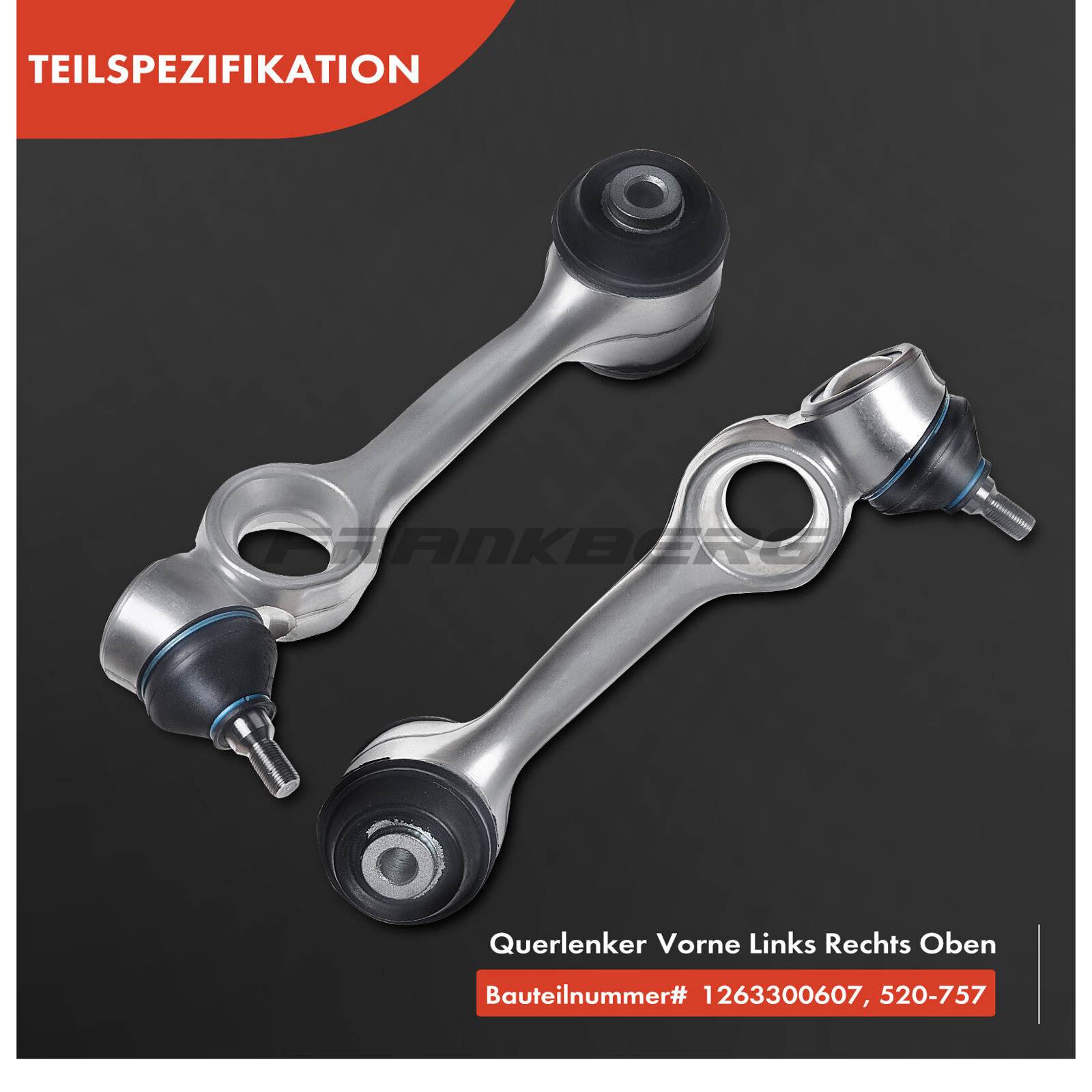 Control/Trailing Arm, wheel suspension