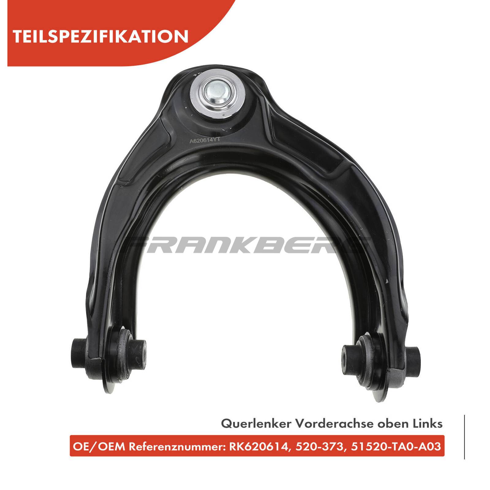 Control/Trailing Arm, wheel suspension