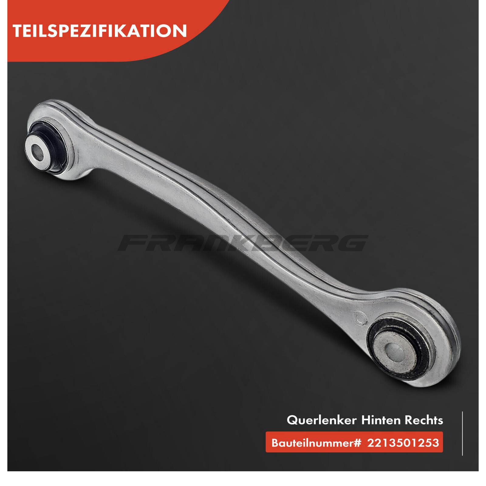 Control/Trailing Arm, wheel suspension
