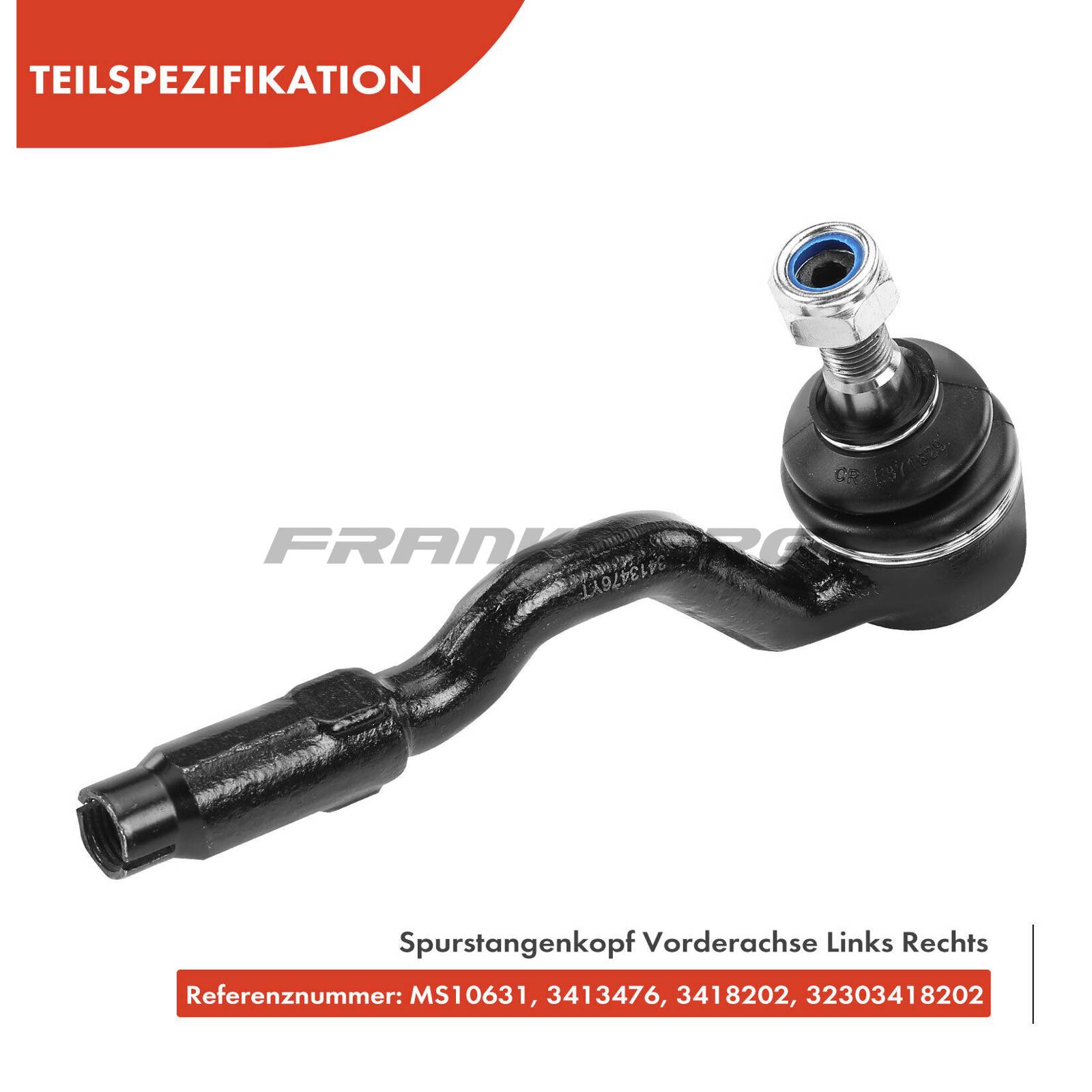 Control/Trailing Arm, wheel suspension