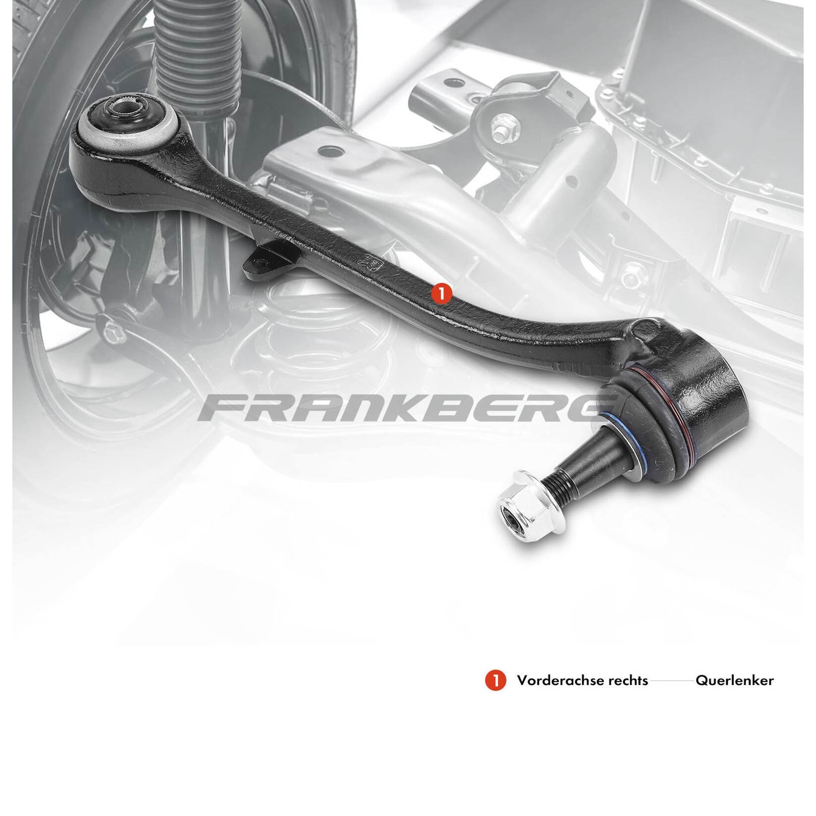 Control/Trailing Arm, wheel suspension