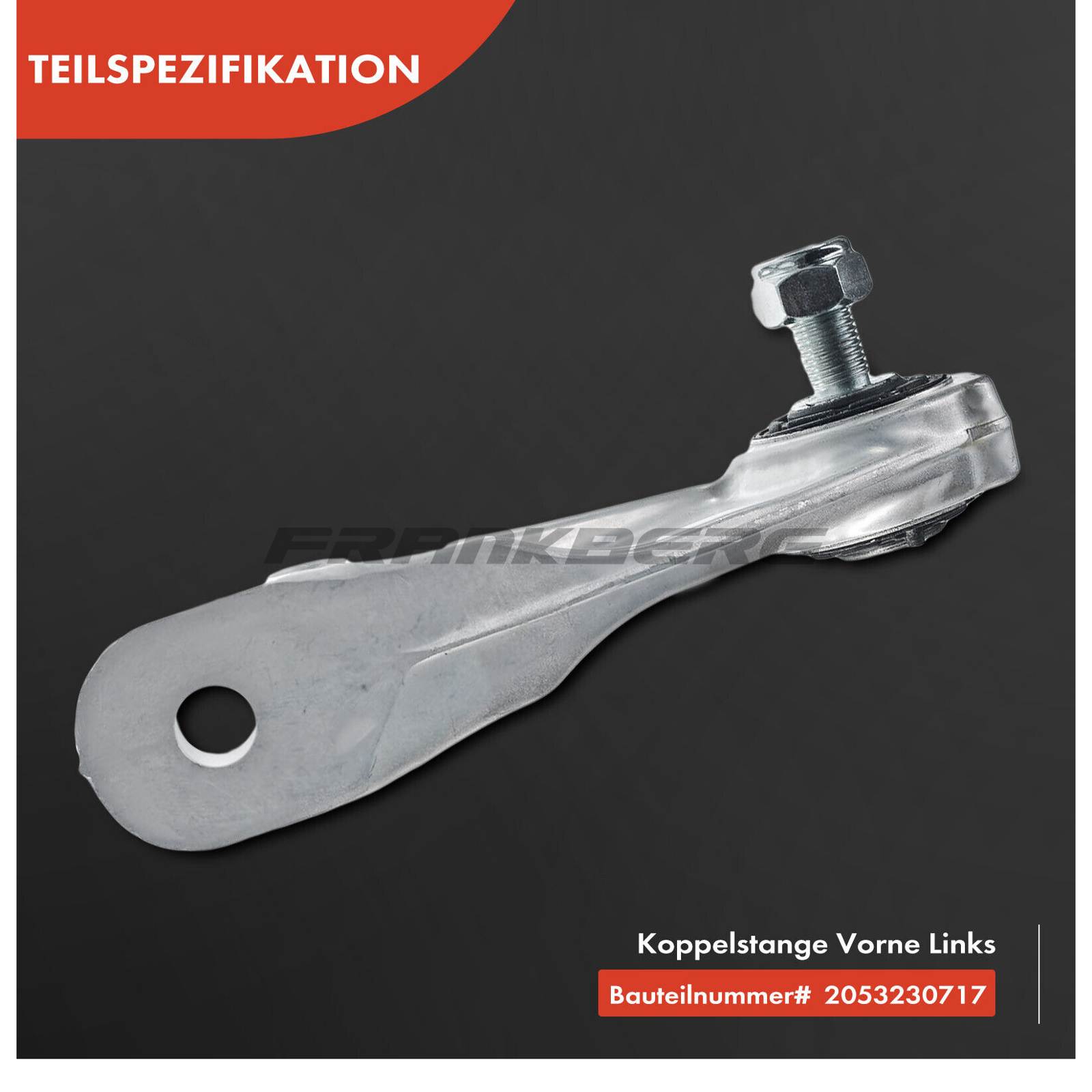 Control/Trailing Arm, wheel suspension