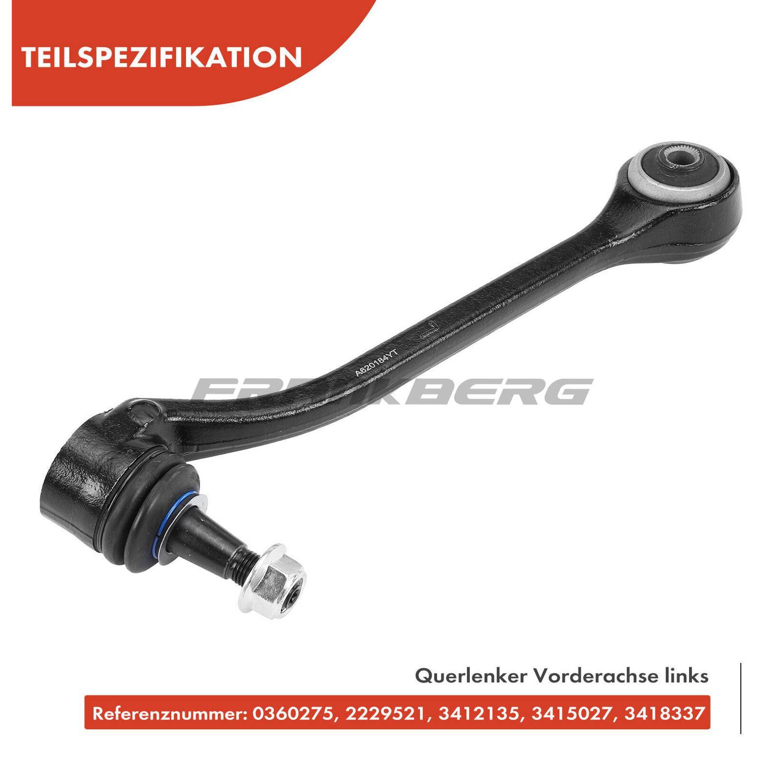 Control/Trailing Arm, wheel suspension