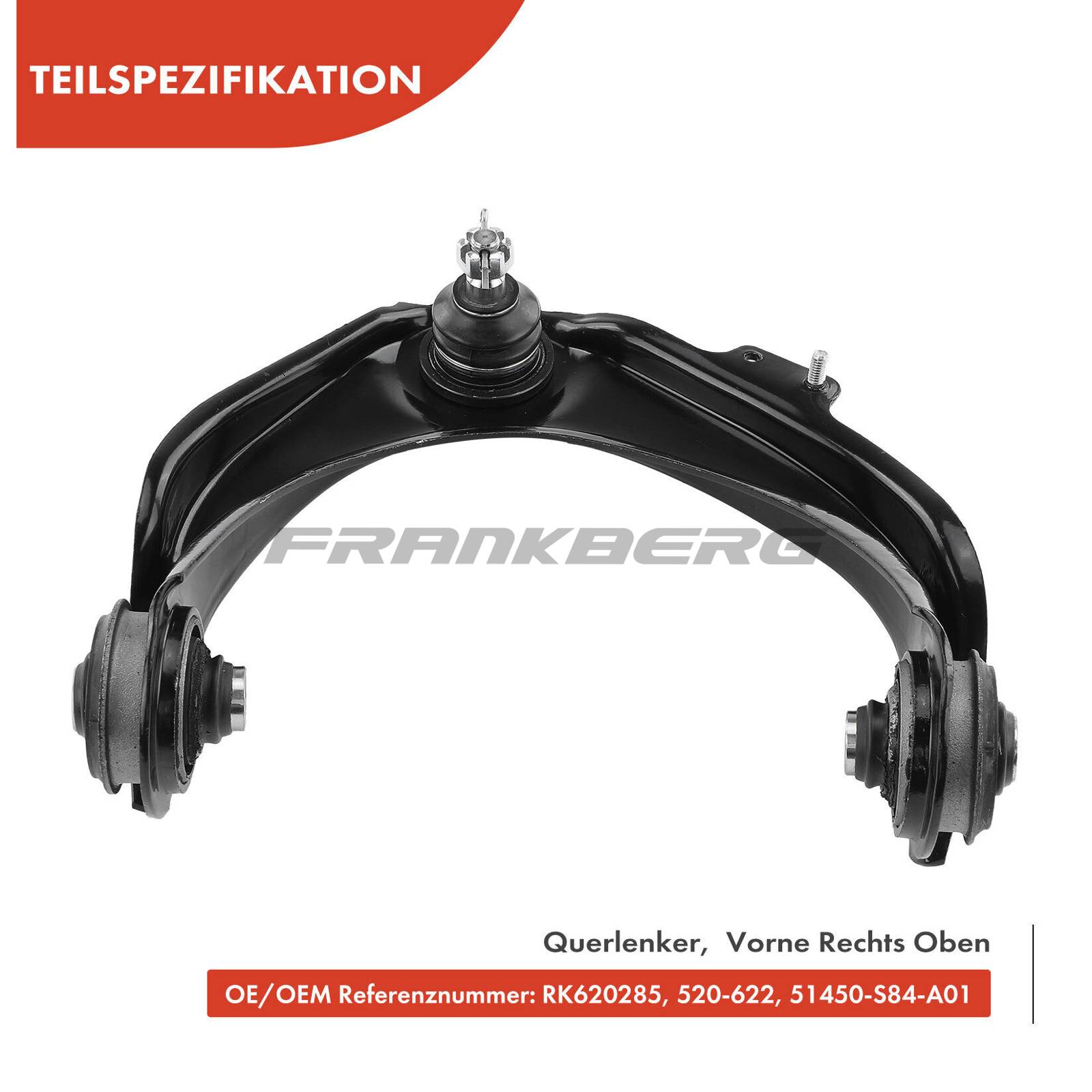 Control/Trailing Arm, wheel suspension