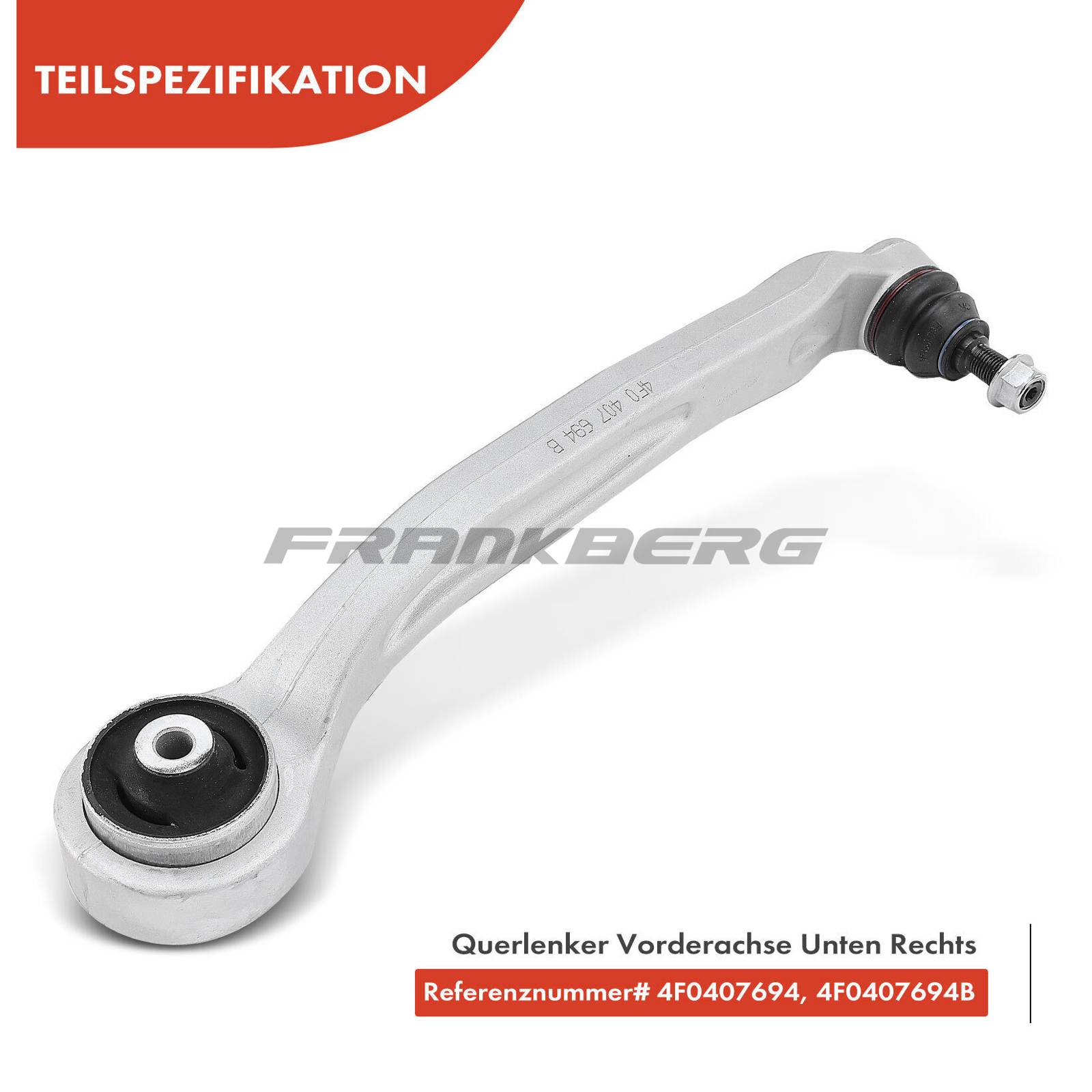 Control/Trailing Arm, wheel suspension