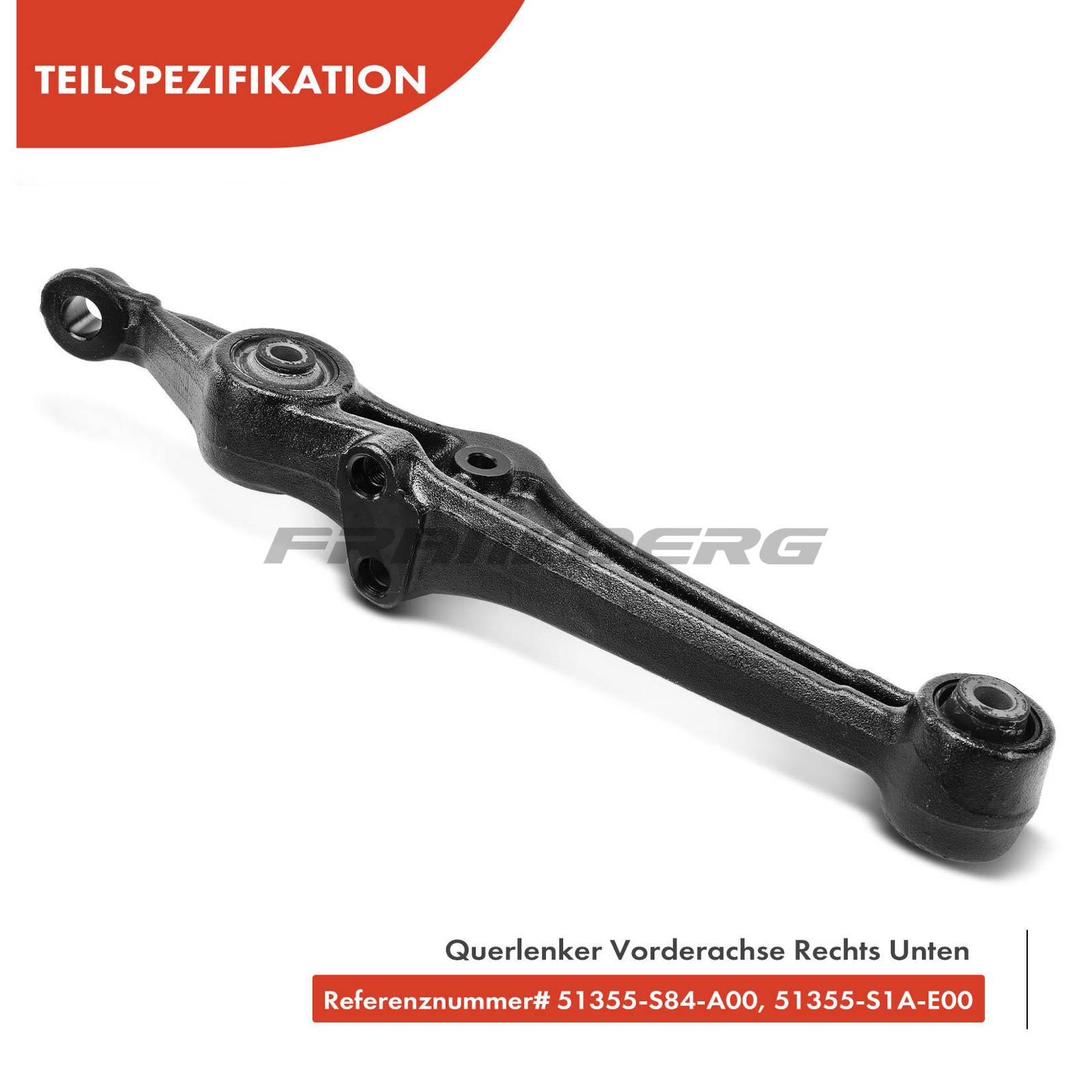 Control/Trailing Arm, wheel suspension