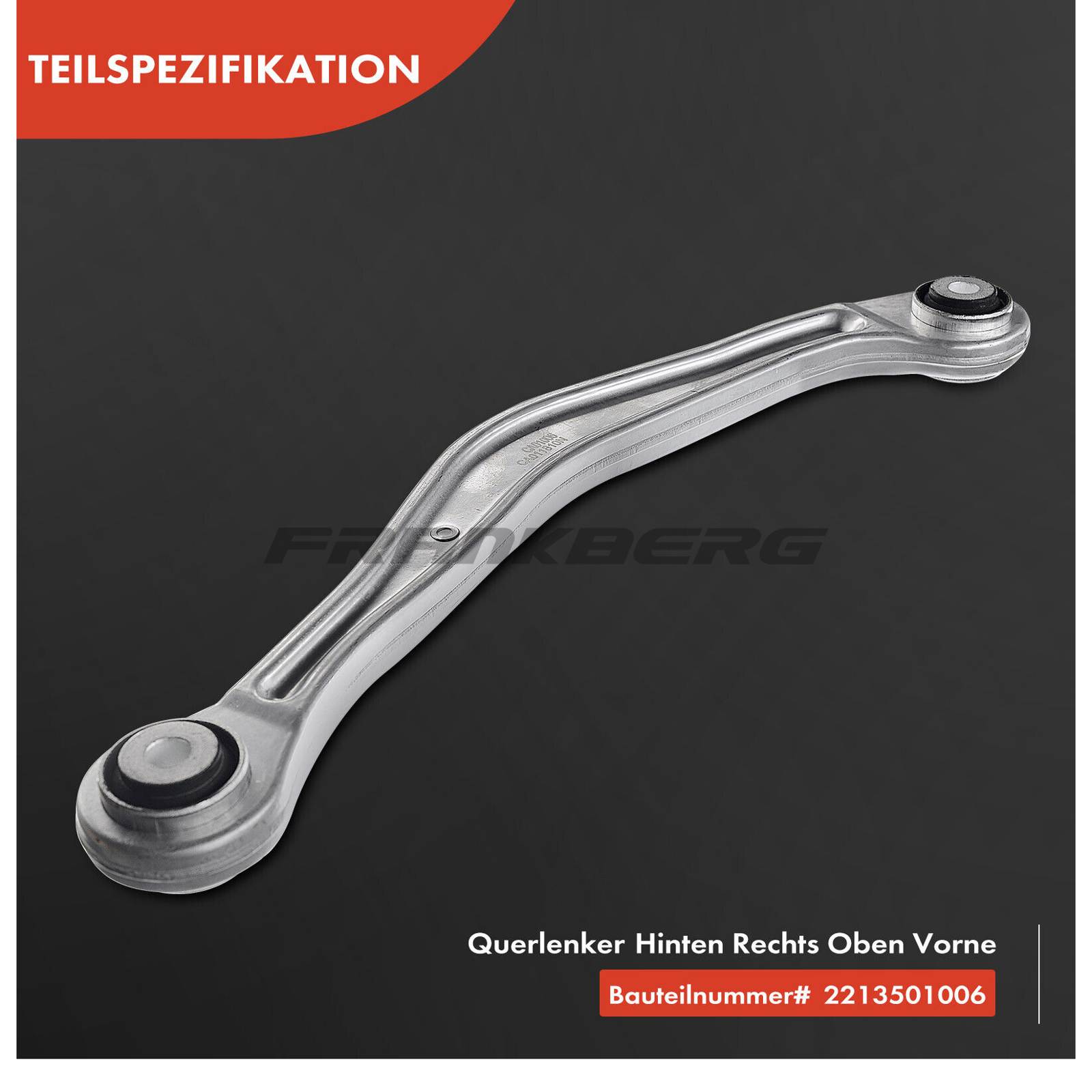 Control/Trailing Arm, wheel suspension