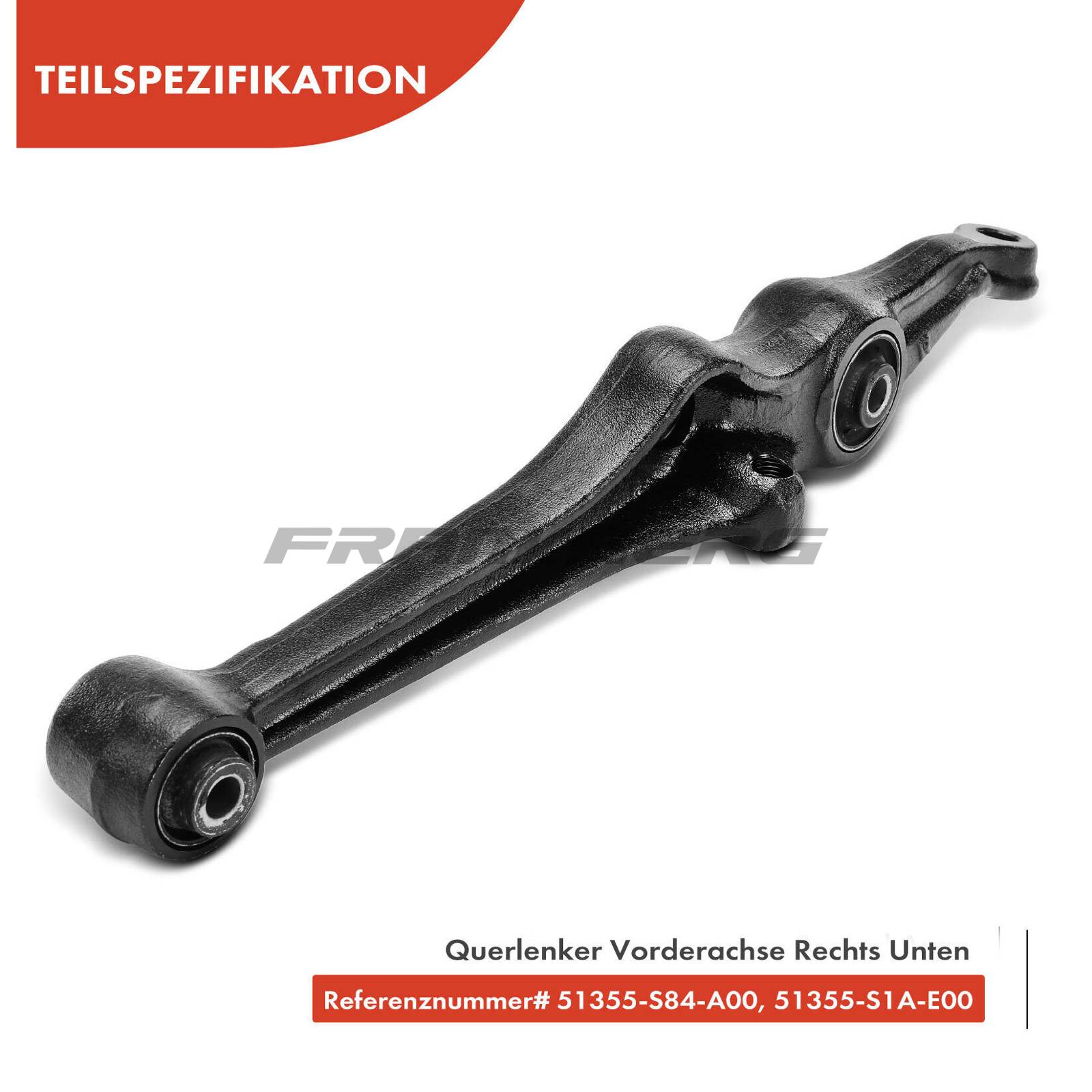 Control/Trailing Arm, wheel suspension