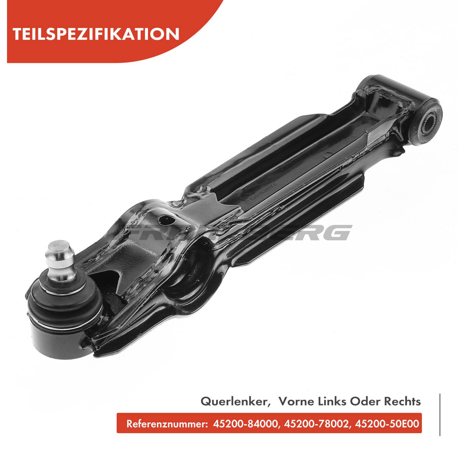 Control/Trailing Arm, wheel suspension