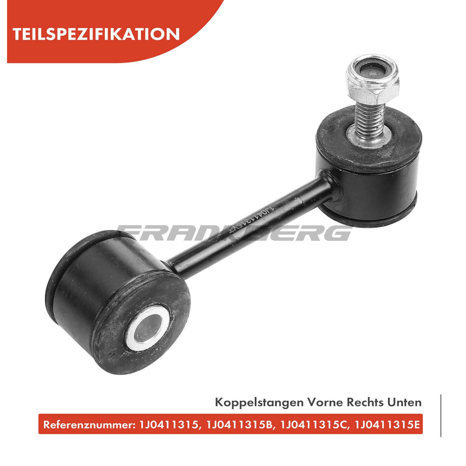 Control/Trailing Arm, wheel suspension