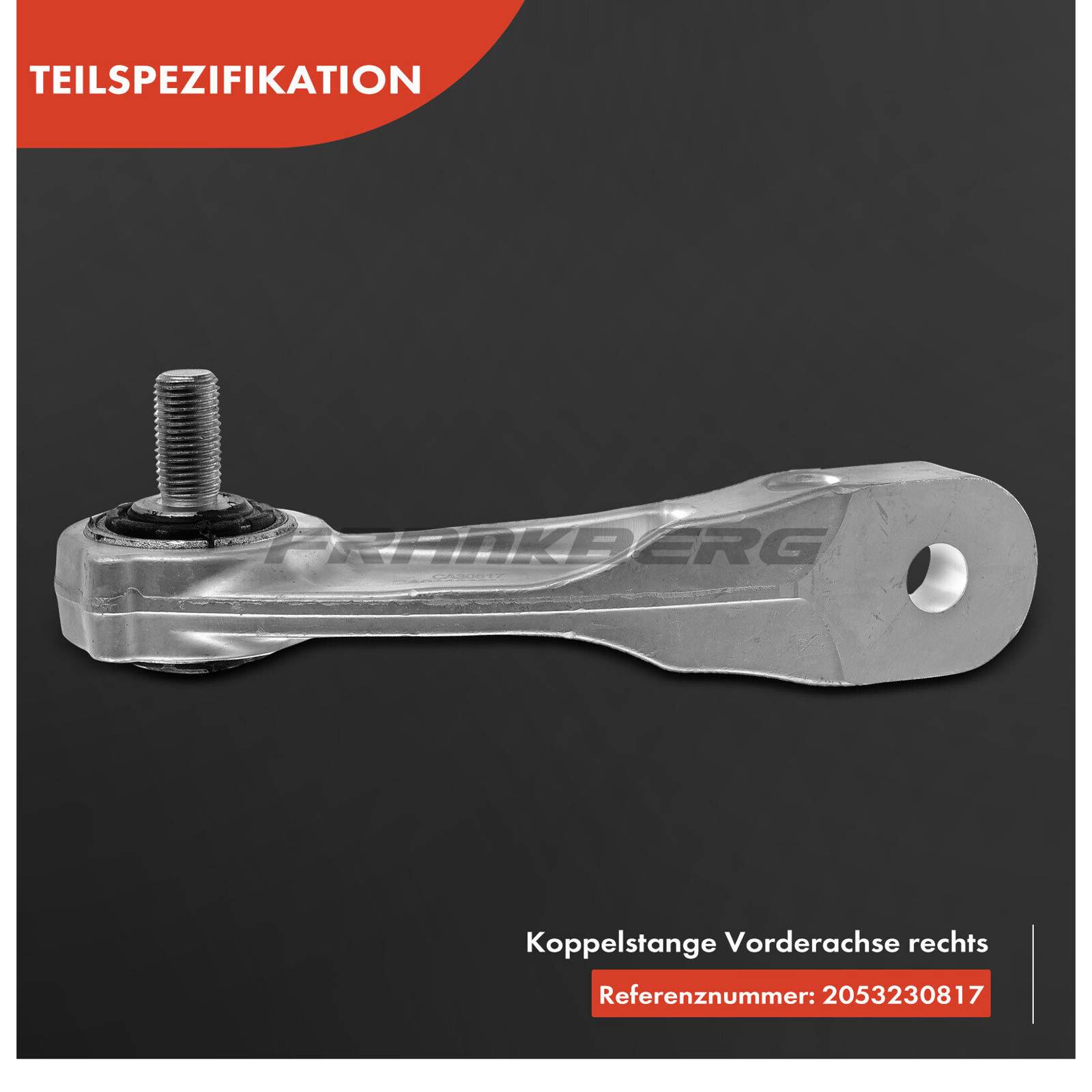 Control/Trailing Arm, wheel suspension