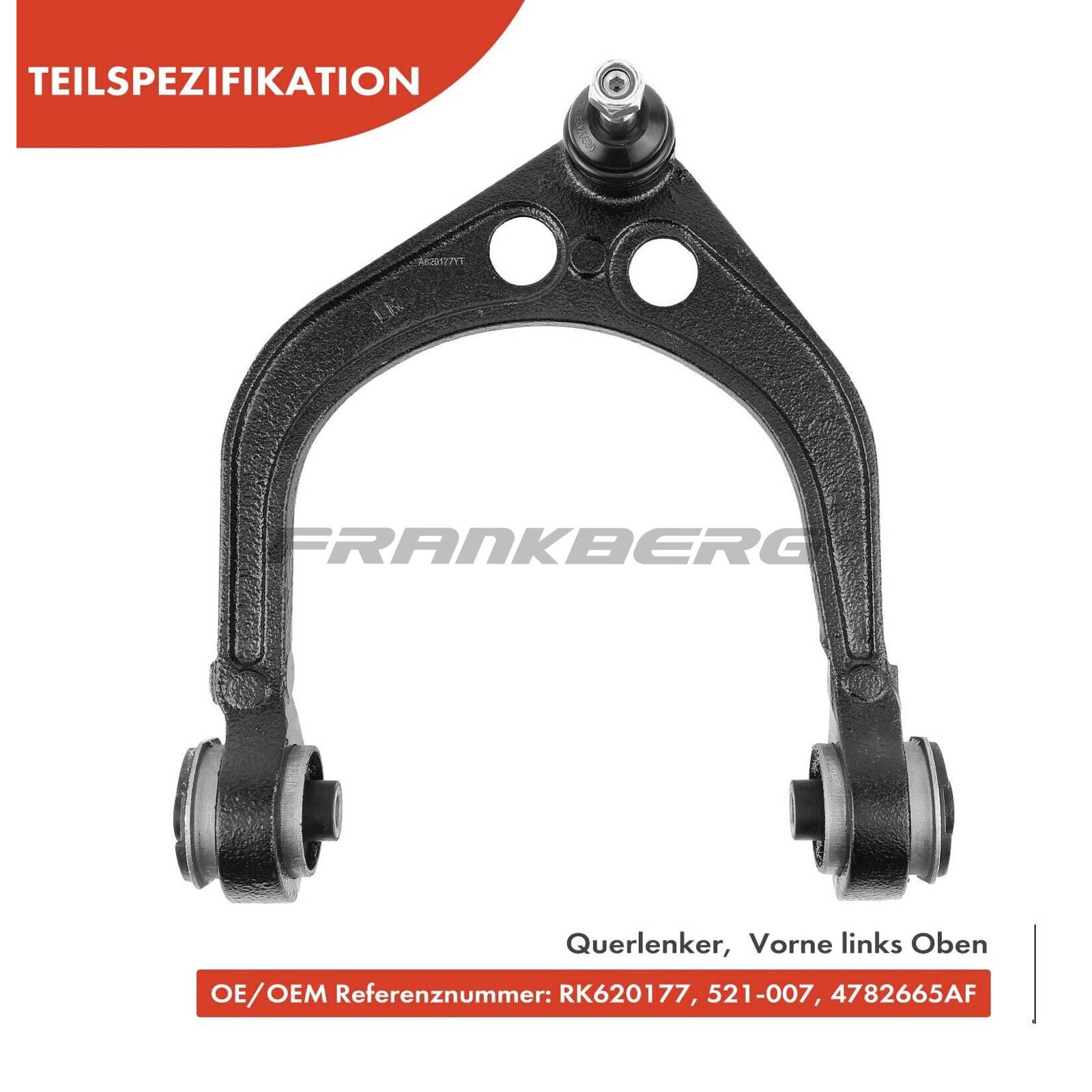 Control/Trailing Arm, wheel suspension