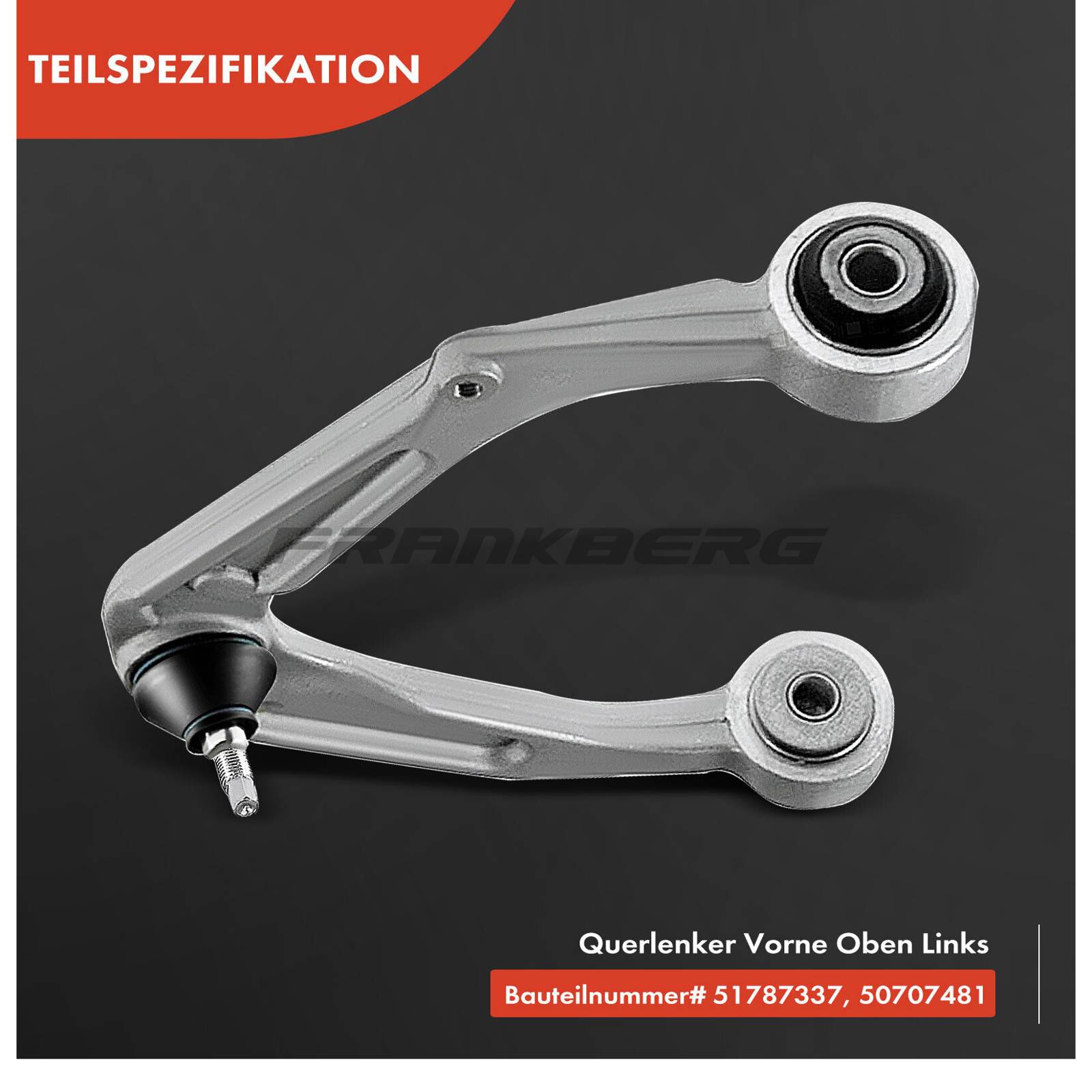 Control/Trailing Arm, wheel suspension