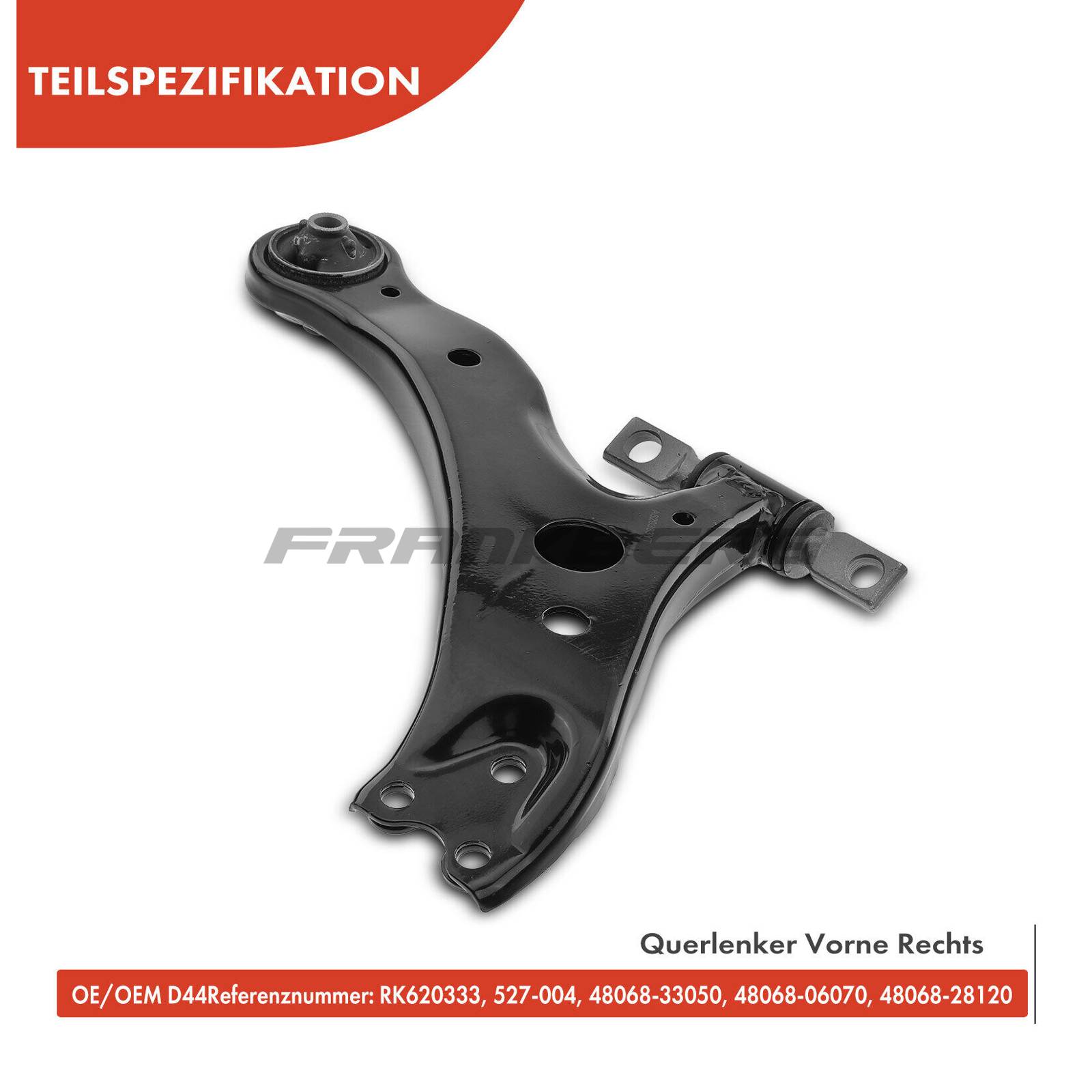 Control/Trailing Arm, wheel suspension