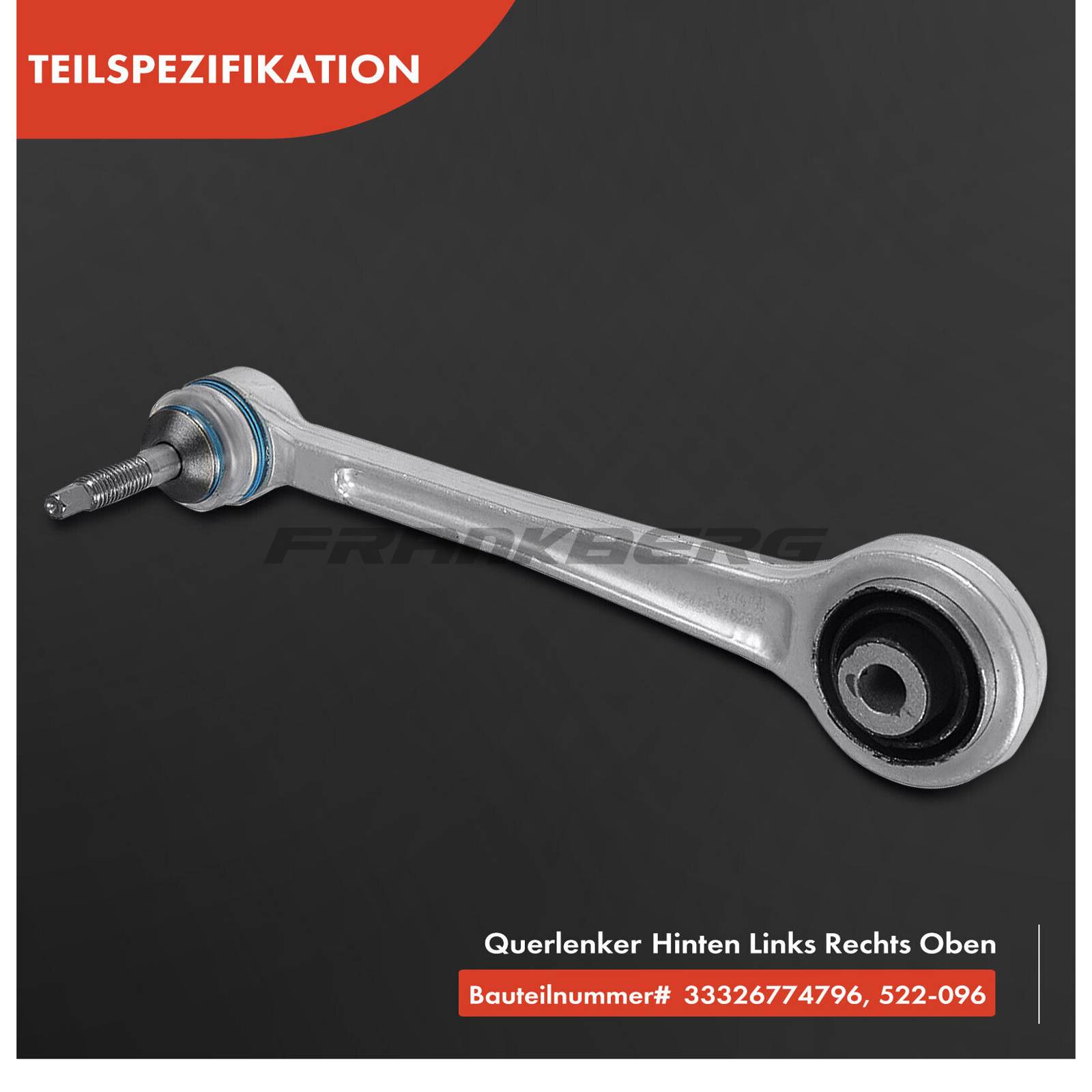 Control/Trailing Arm, wheel suspension