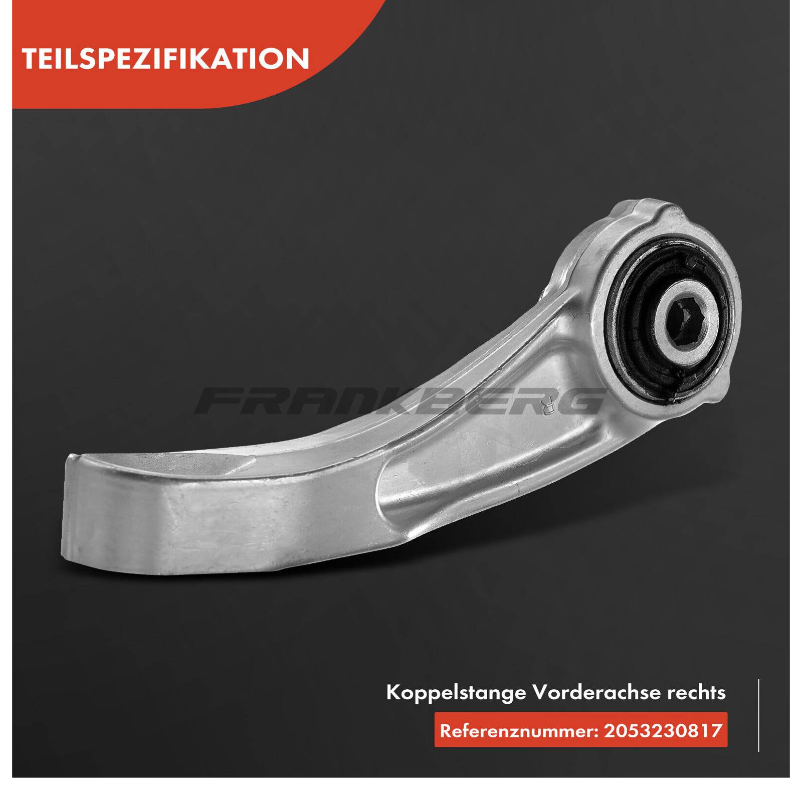 Control/Trailing Arm, wheel suspension