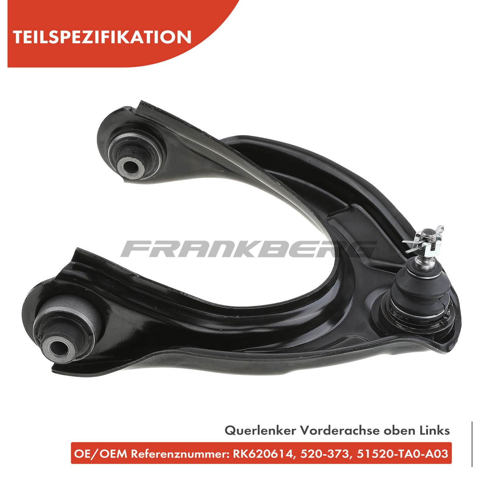 Control/Trailing Arm, wheel suspension