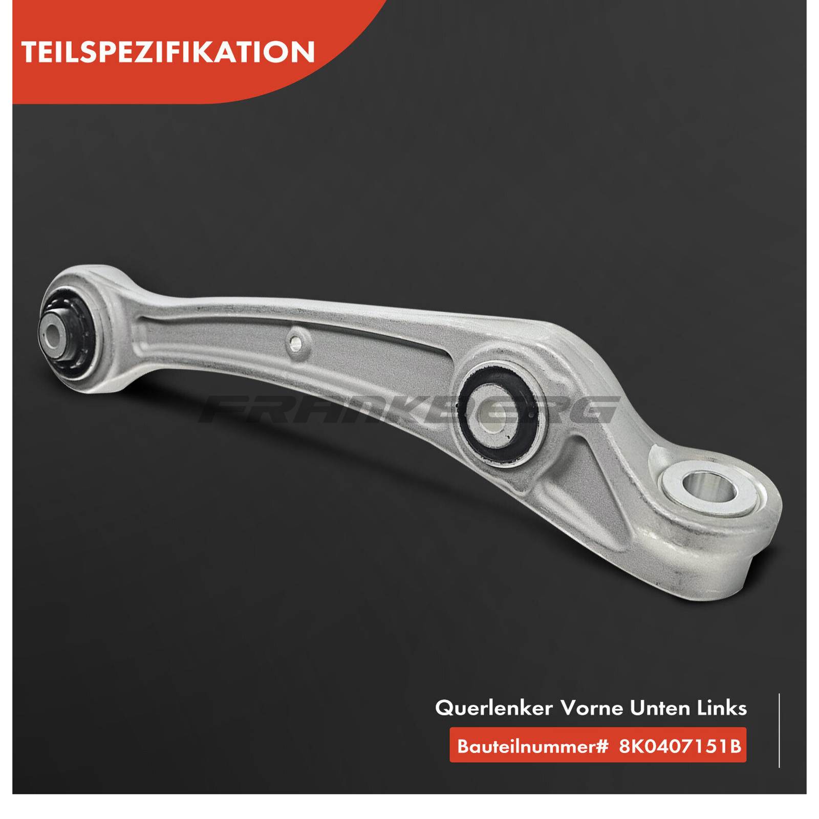 Control/Trailing Arm, wheel suspension