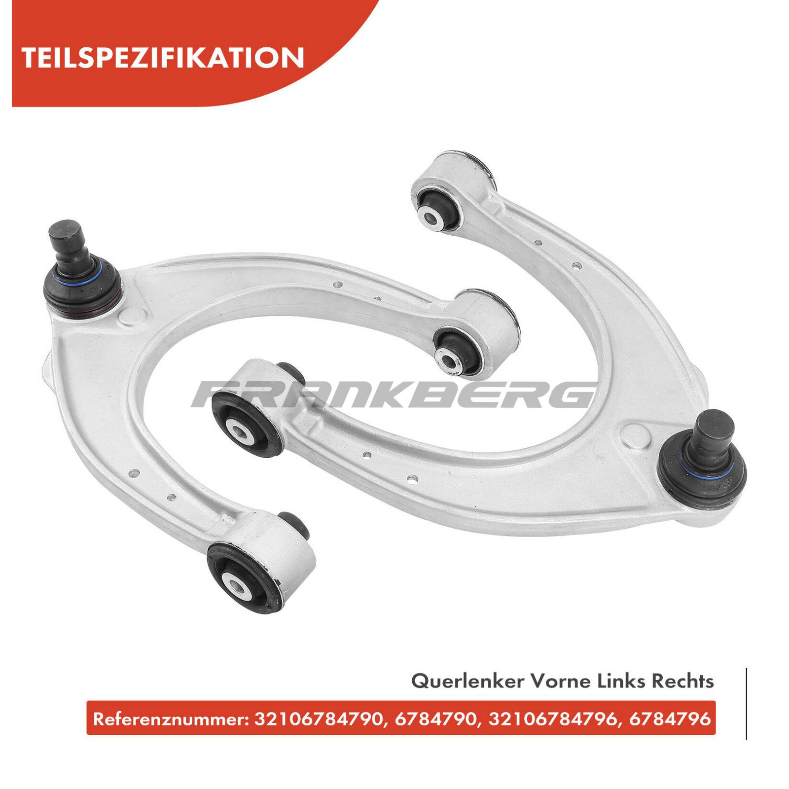 Control/Trailing Arm, wheel suspension