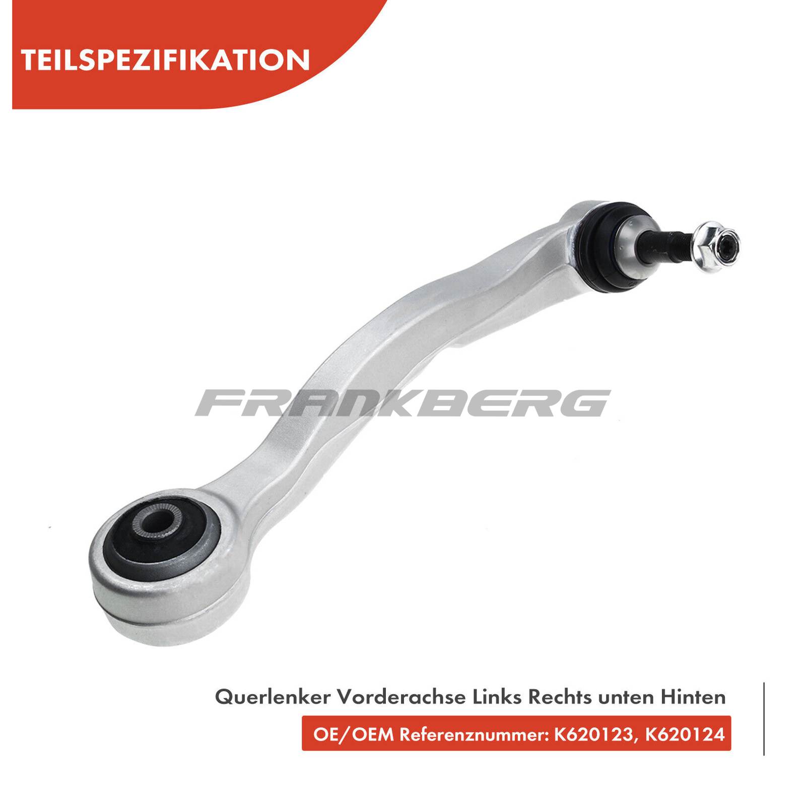 Control/Trailing Arm, wheel suspension