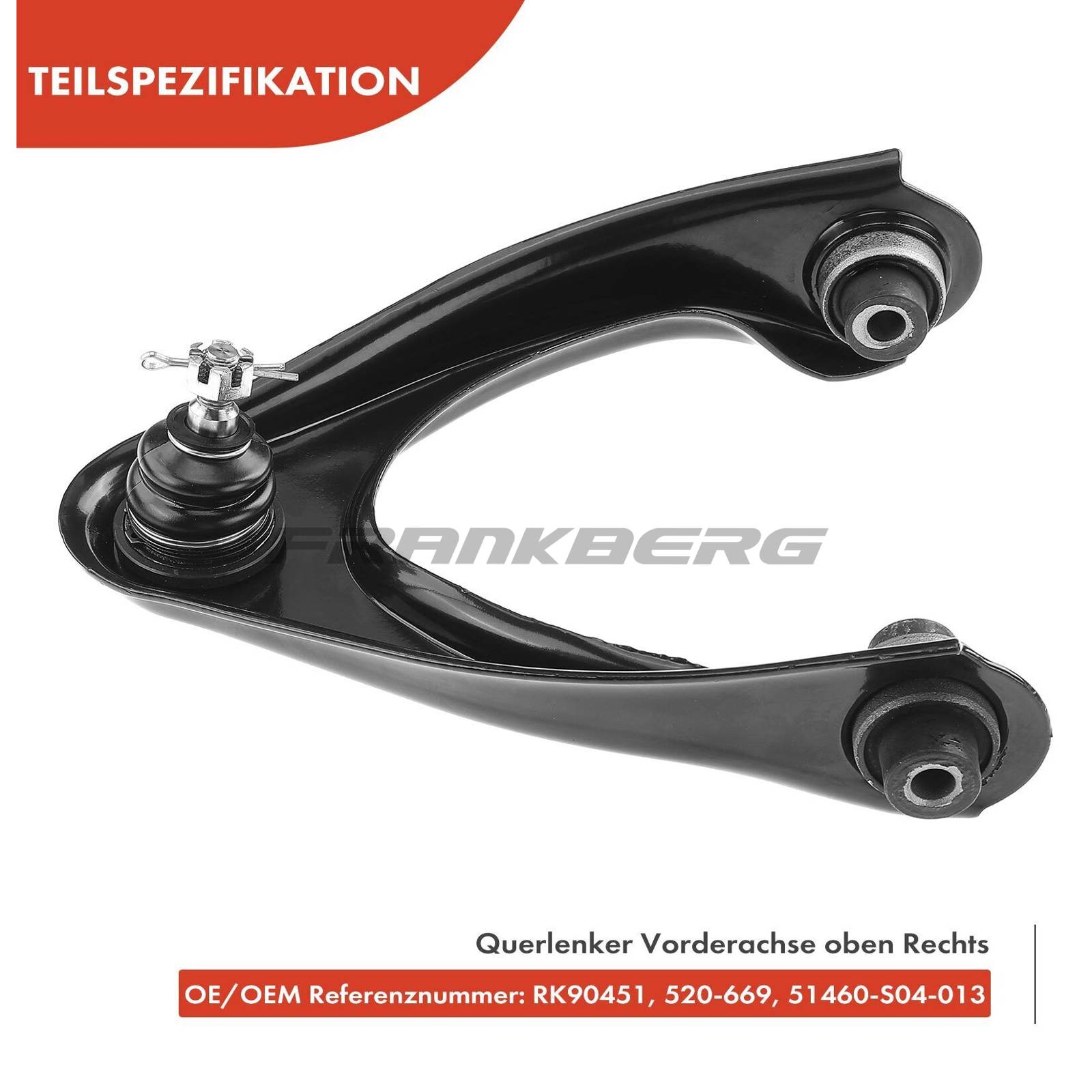 Control/Trailing Arm, wheel suspension