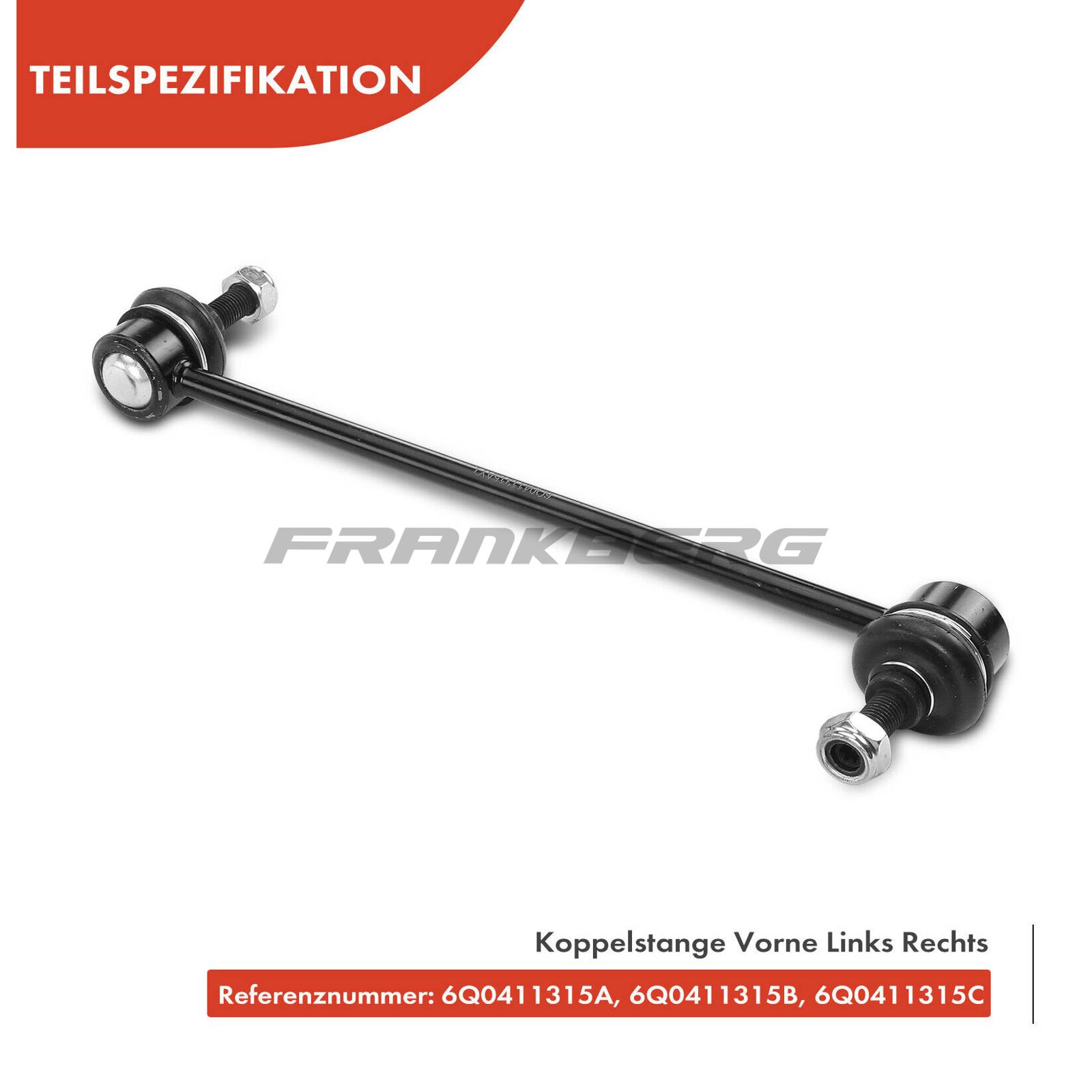 Control/Trailing Arm, wheel suspension