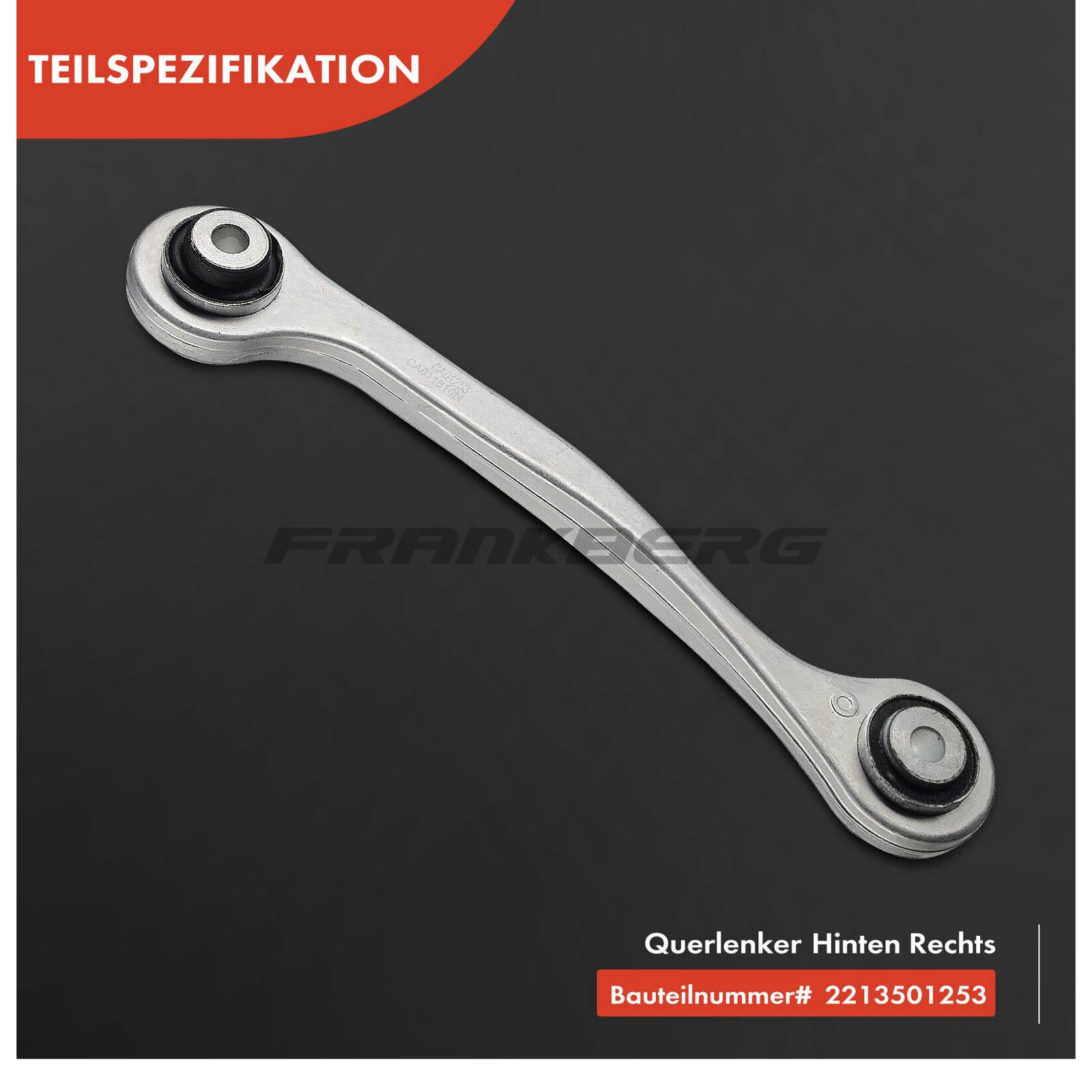 Control/Trailing Arm, wheel suspension