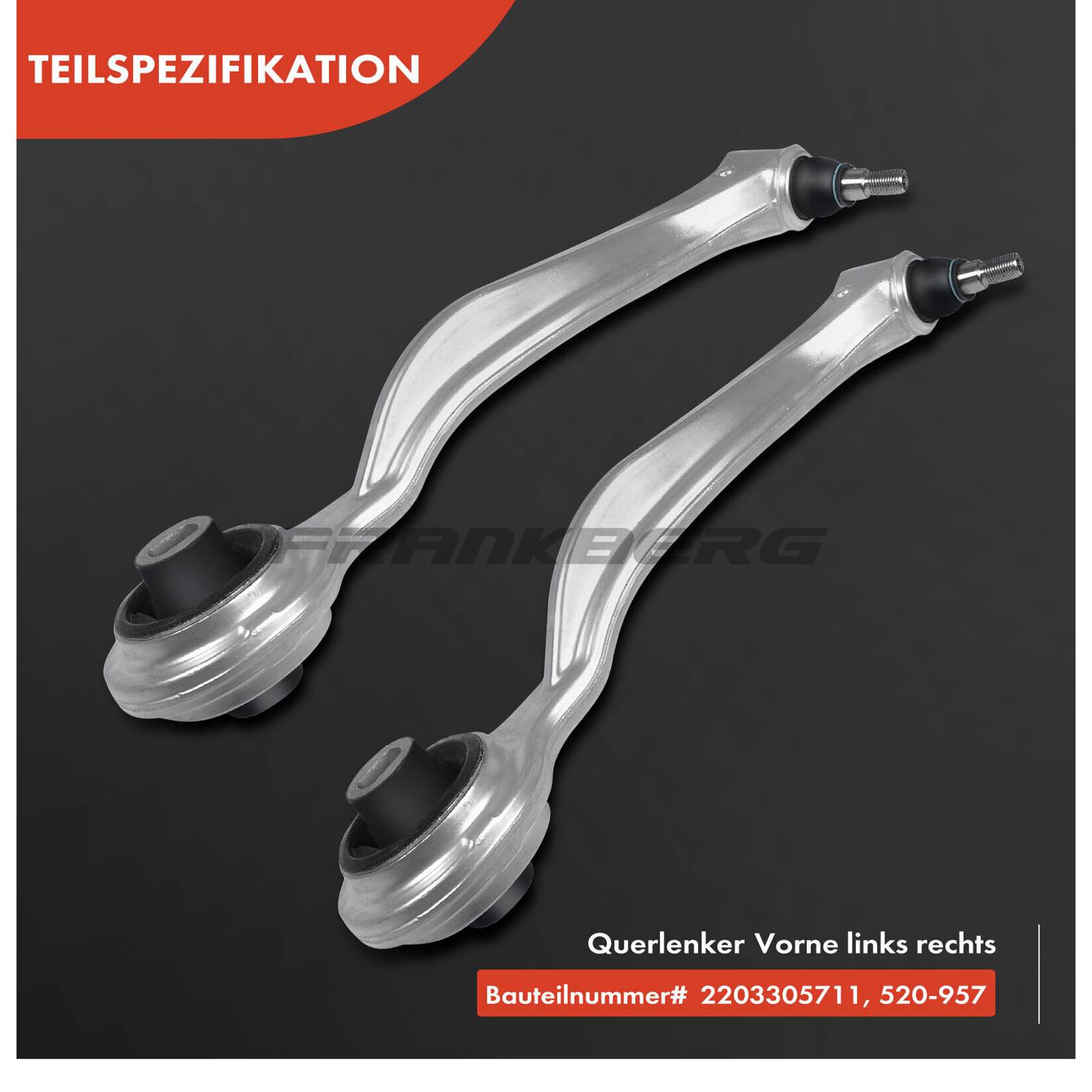 Control/Trailing Arm, wheel suspension