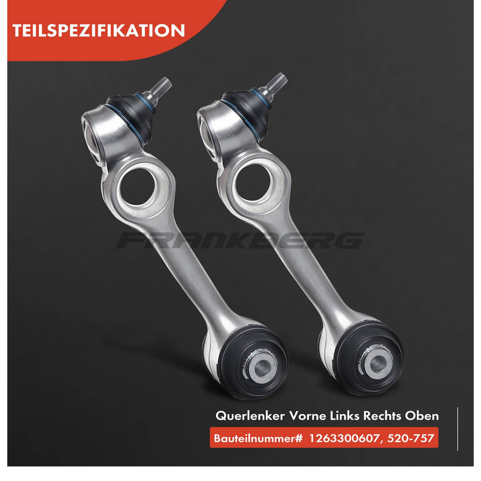 Control/Trailing Arm, wheel suspension
