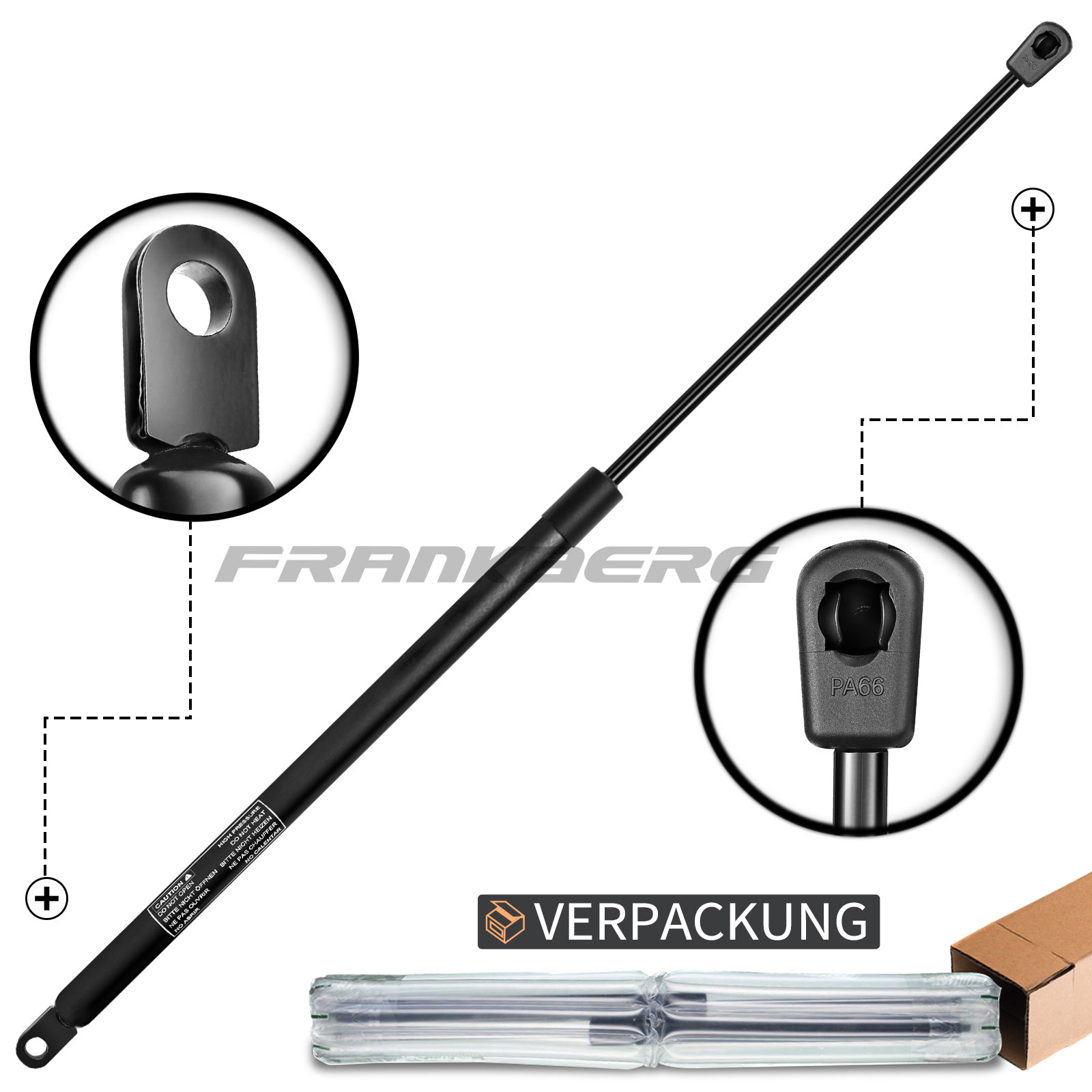 Gas Spring, bonnet (5481FB0013634)