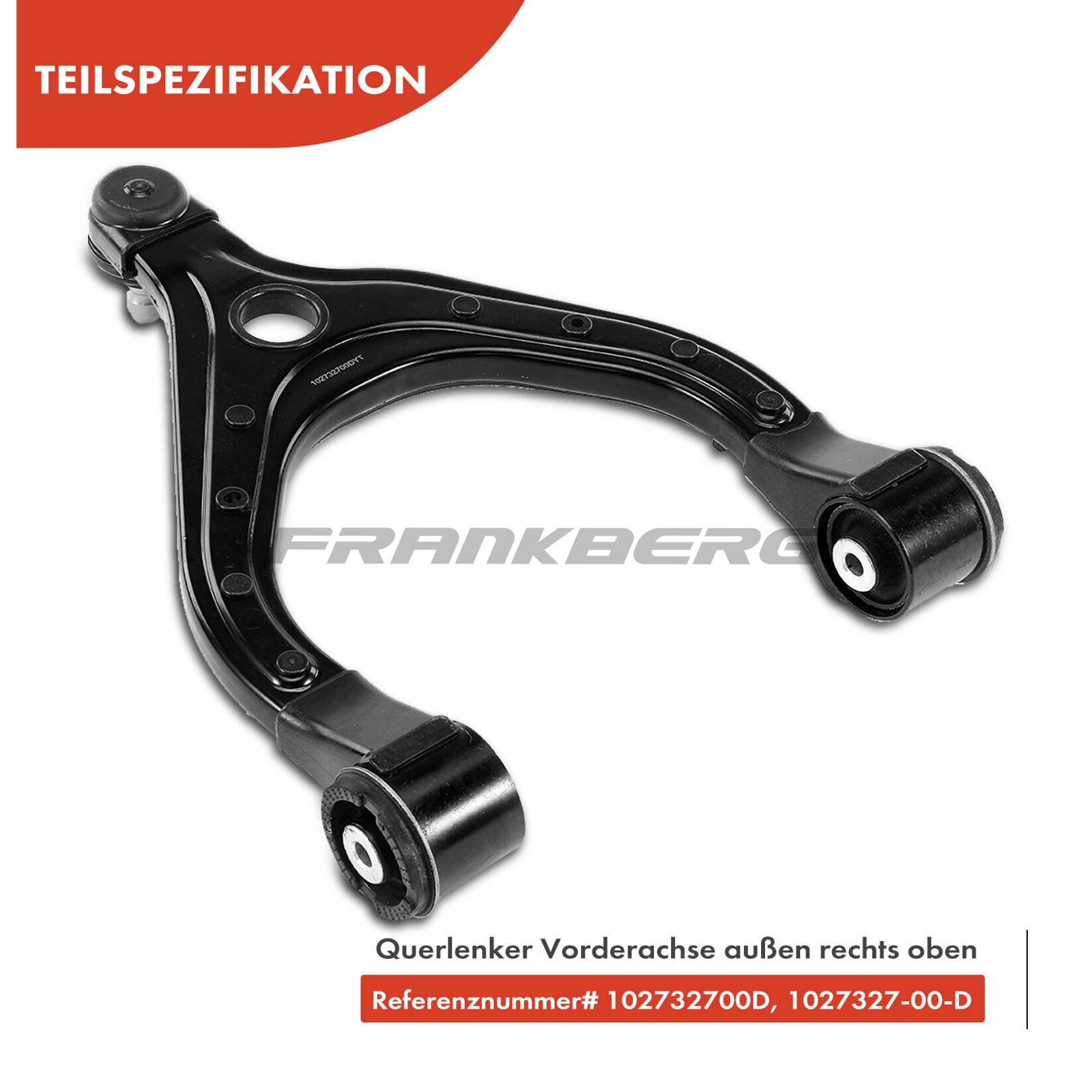 Control/Trailing Arm, wheel suspension