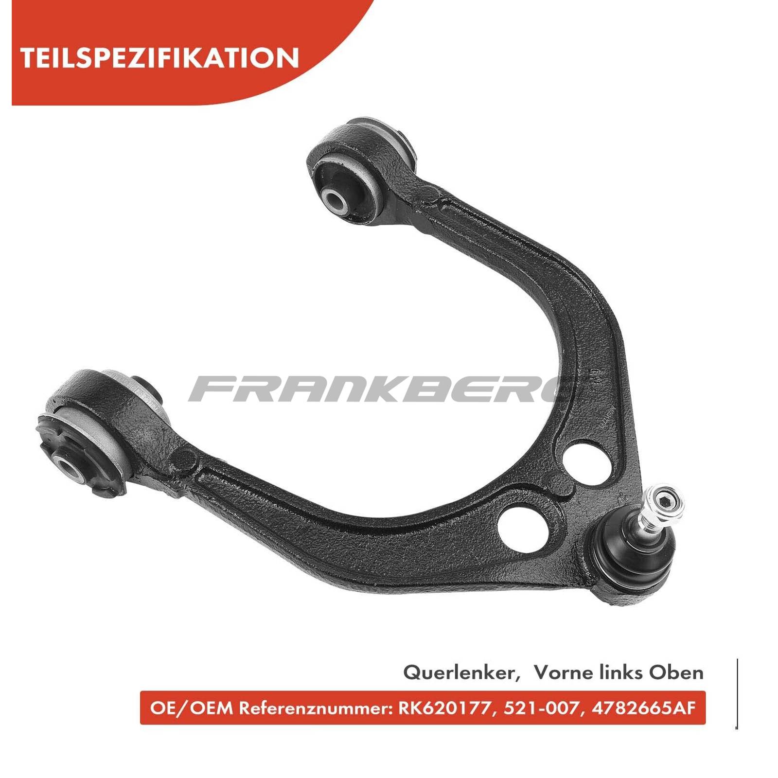 Control/Trailing Arm, wheel suspension