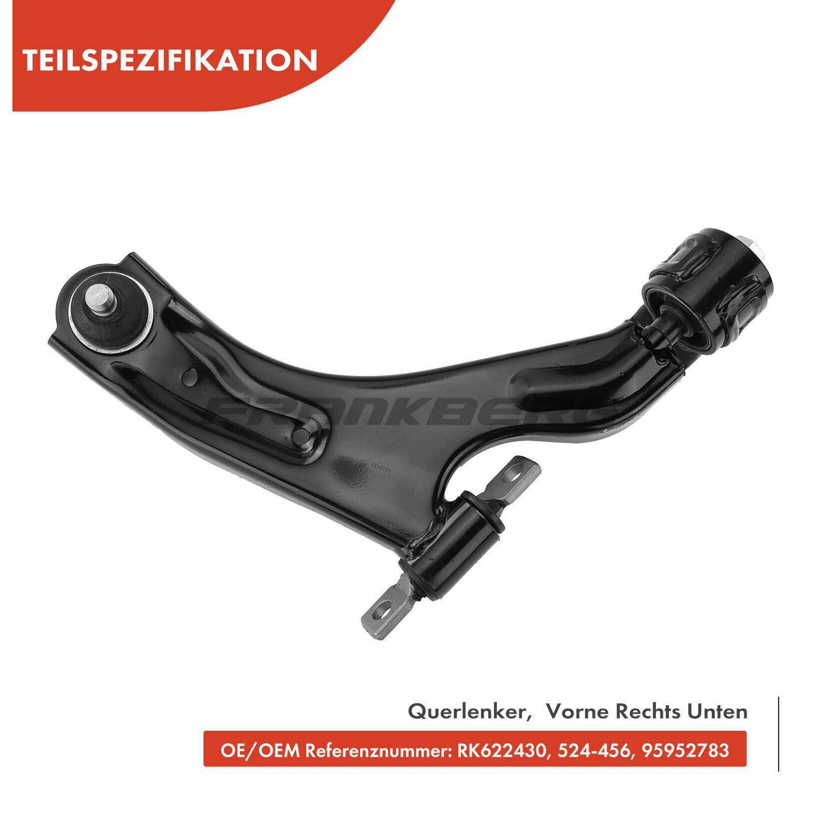 Control/Trailing Arm, wheel suspension