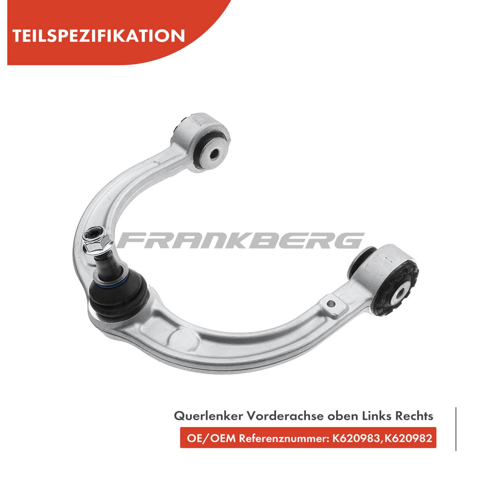 Control/Trailing Arm, wheel suspension