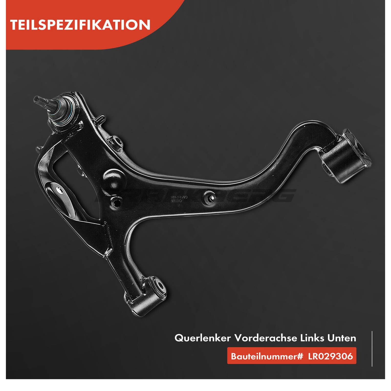 Control/Trailing Arm, wheel suspension