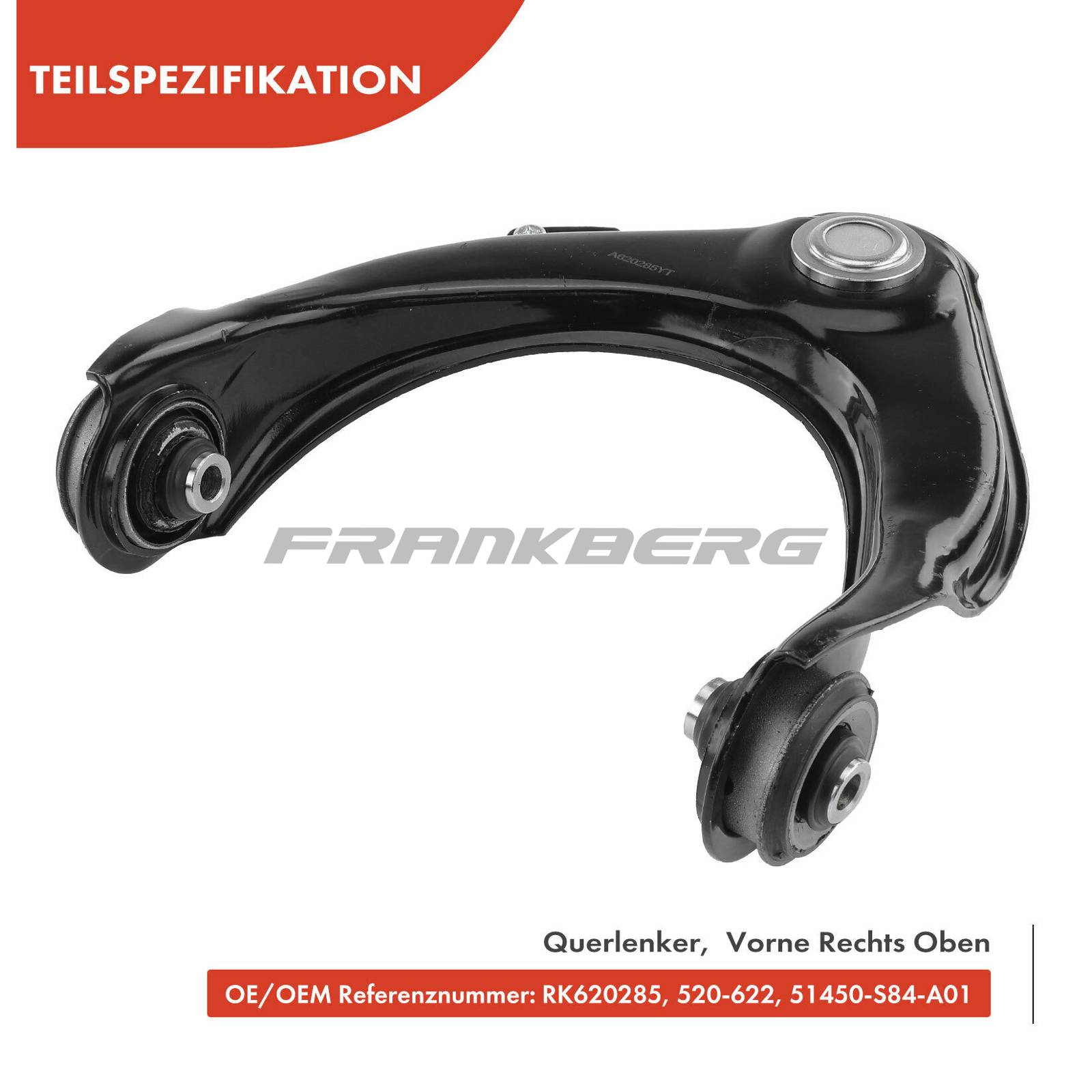 Control/Trailing Arm, wheel suspension