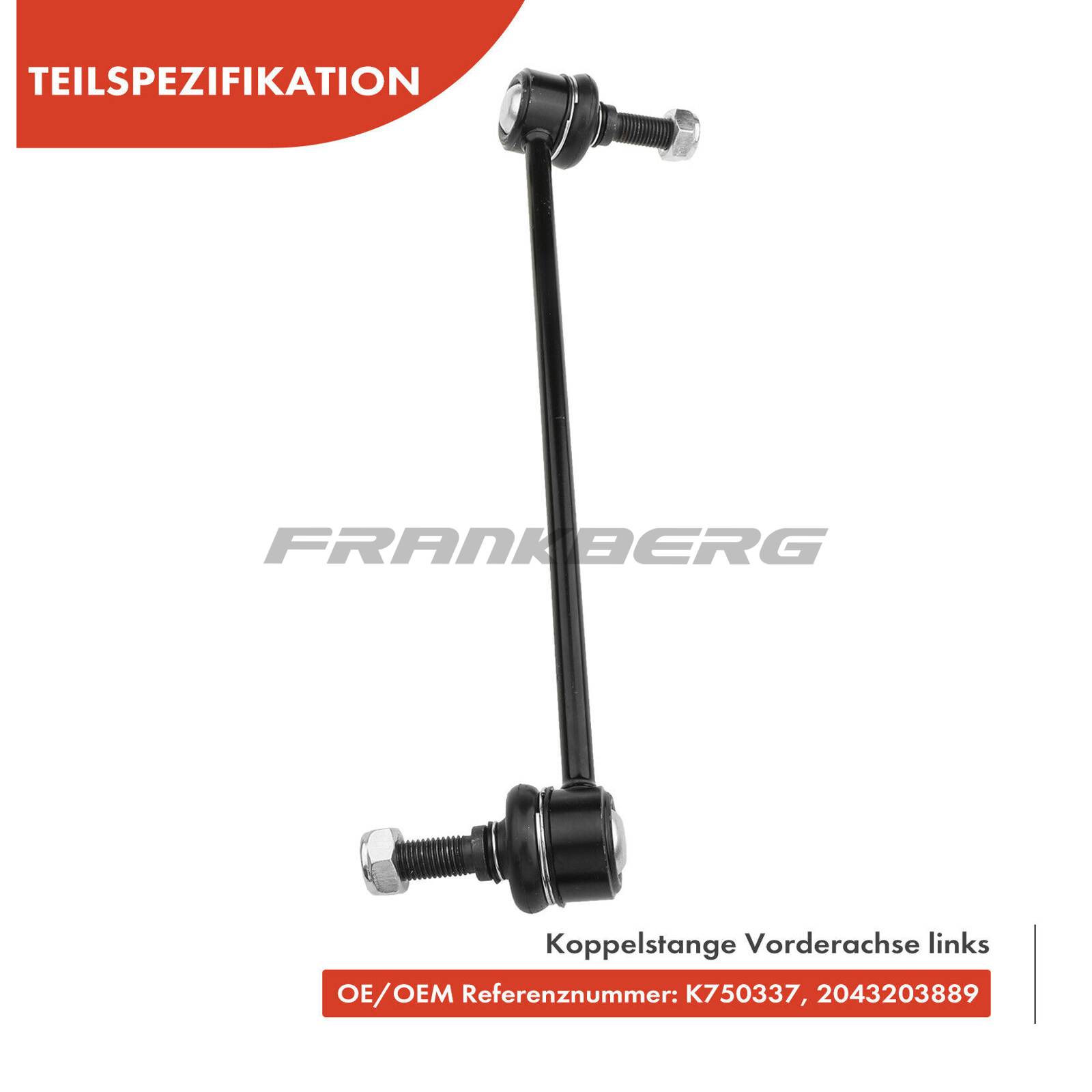 Control/Trailing Arm, wheel suspension