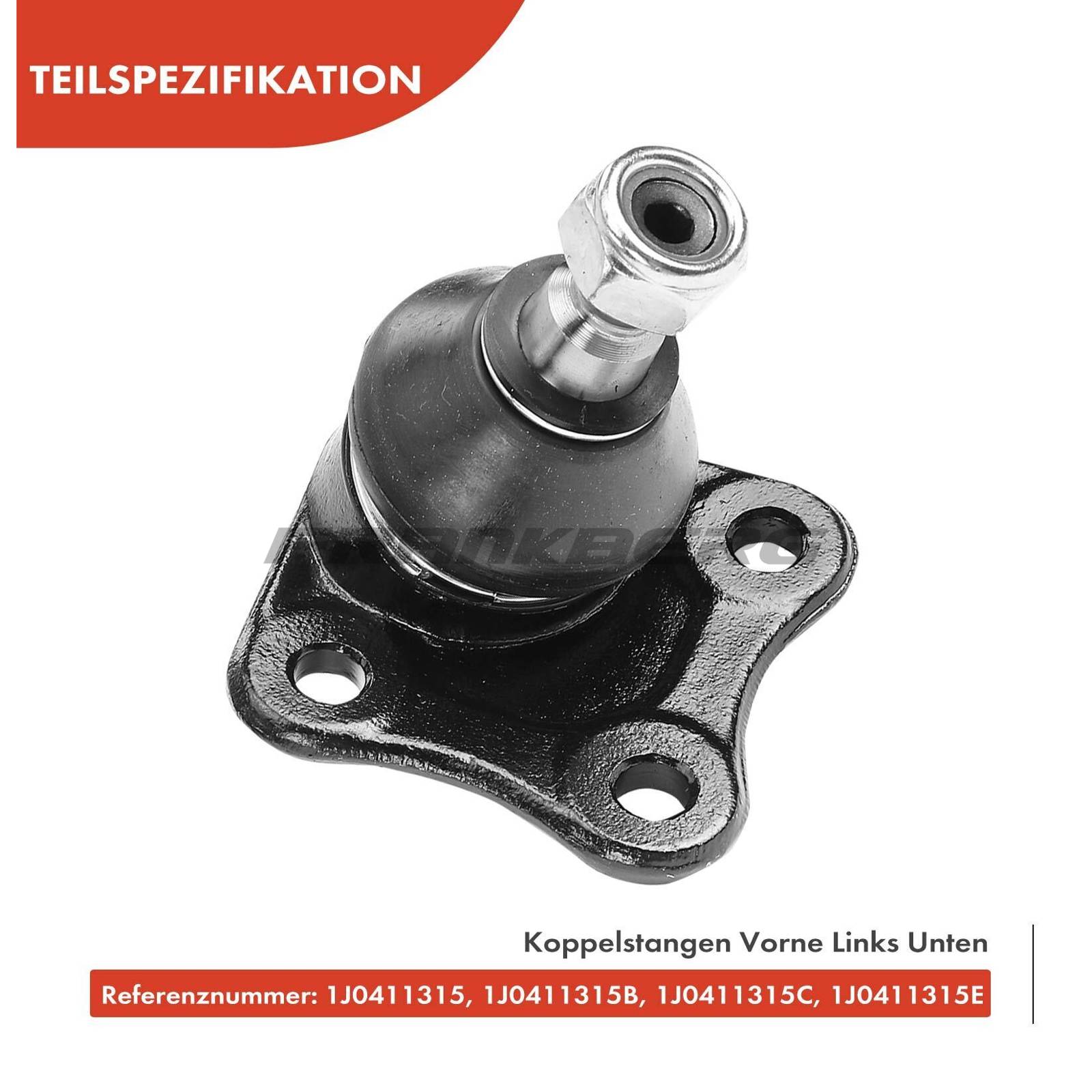 Control/Trailing Arm, wheel suspension