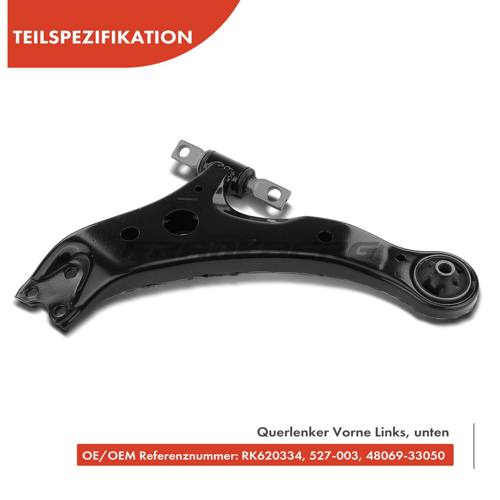 Control/Trailing Arm, wheel suspension